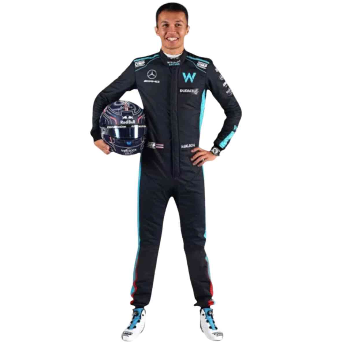 2022 New Alexander-Albon F1 Race Suit Williams Racing