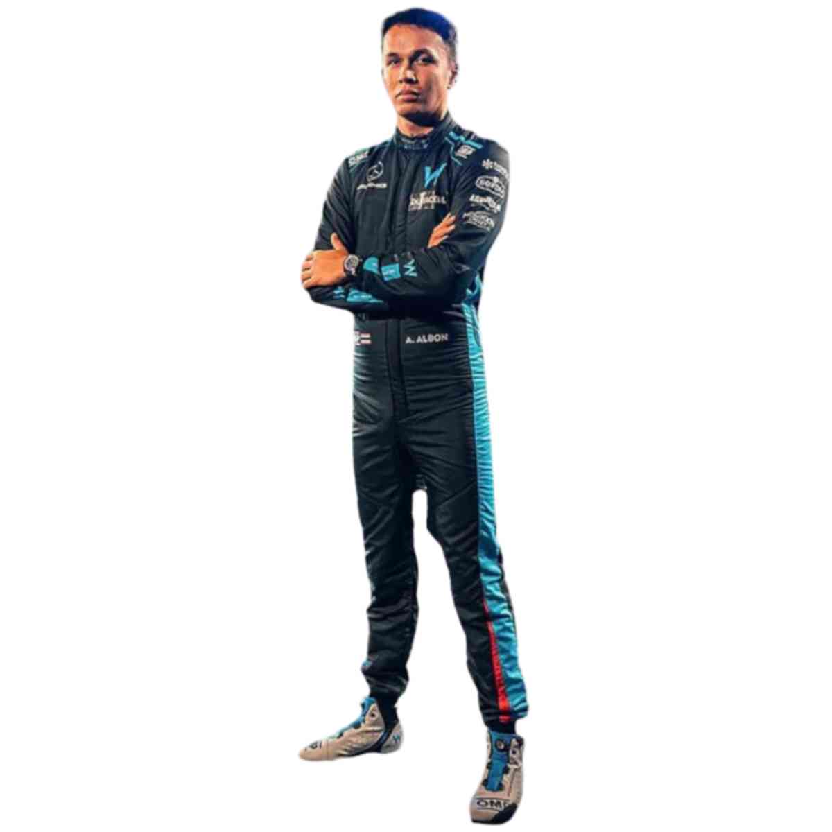 2022 New Alexander-Albon F1 Race Suit Williams Racing