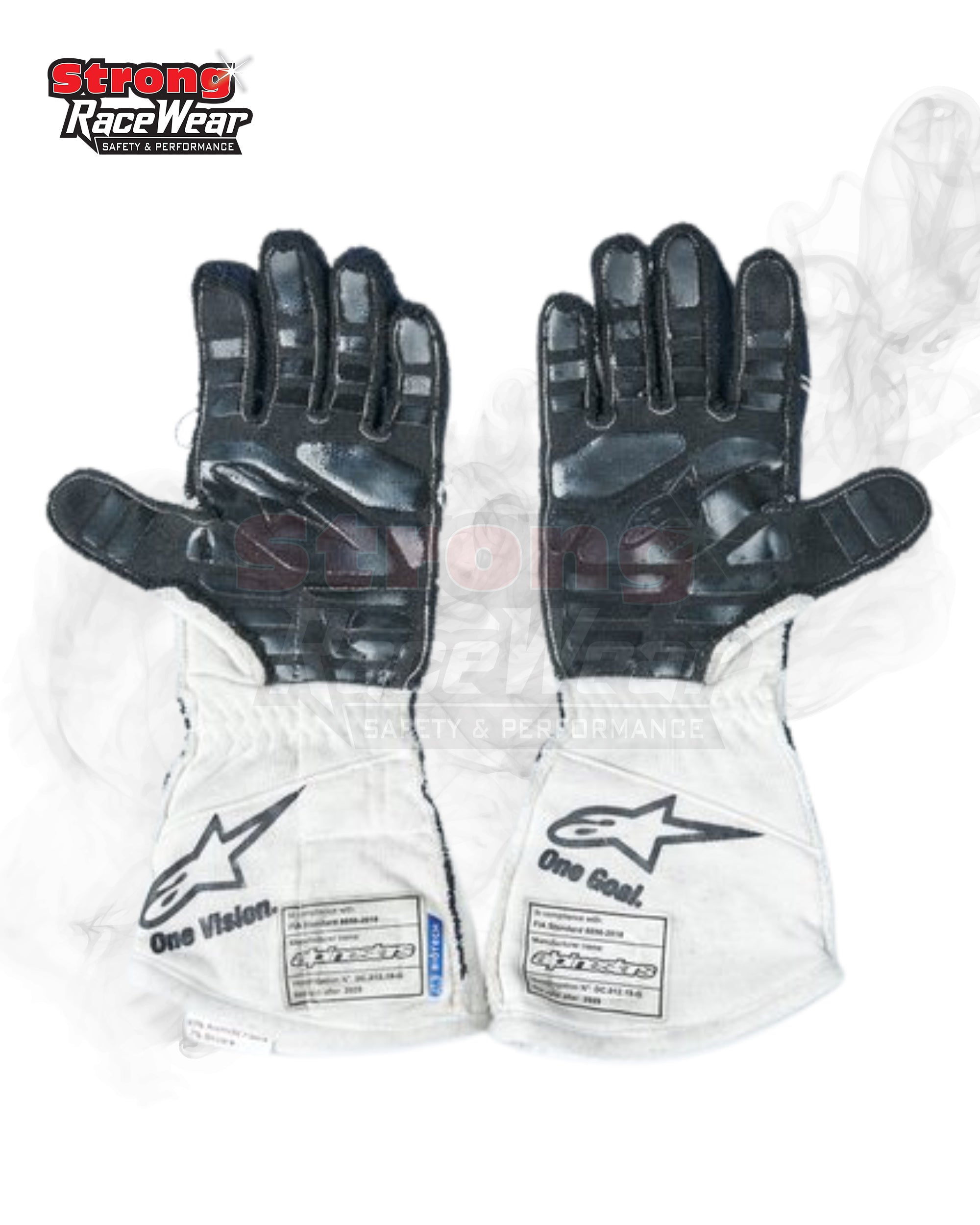 2022 Nyck De Vries Scuderia Alphatauri Formula One Race Gloves Strong Racewear