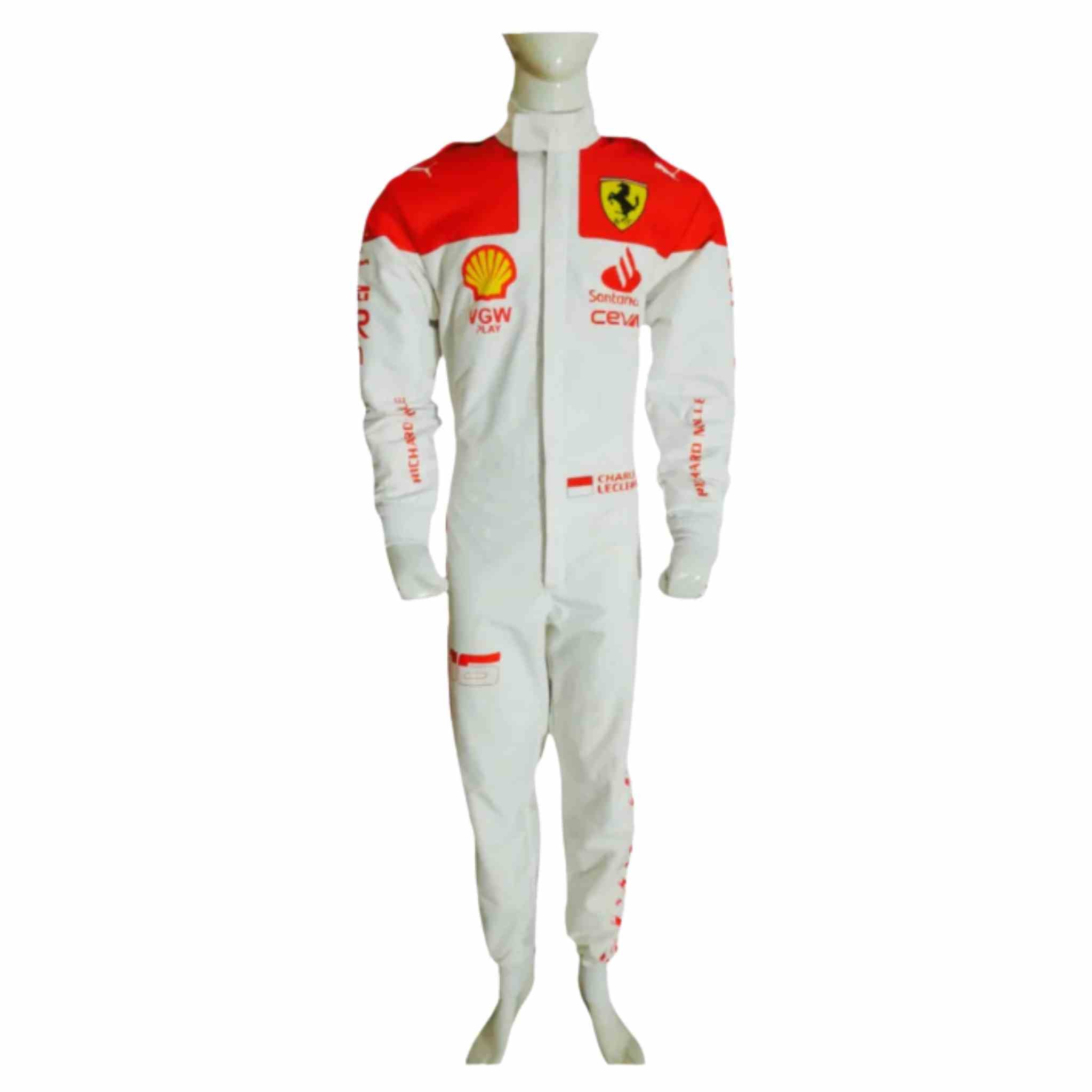 2023 Charles Leclerc Monaco GP Formula 1 Scuderia Ferrari Race Suit