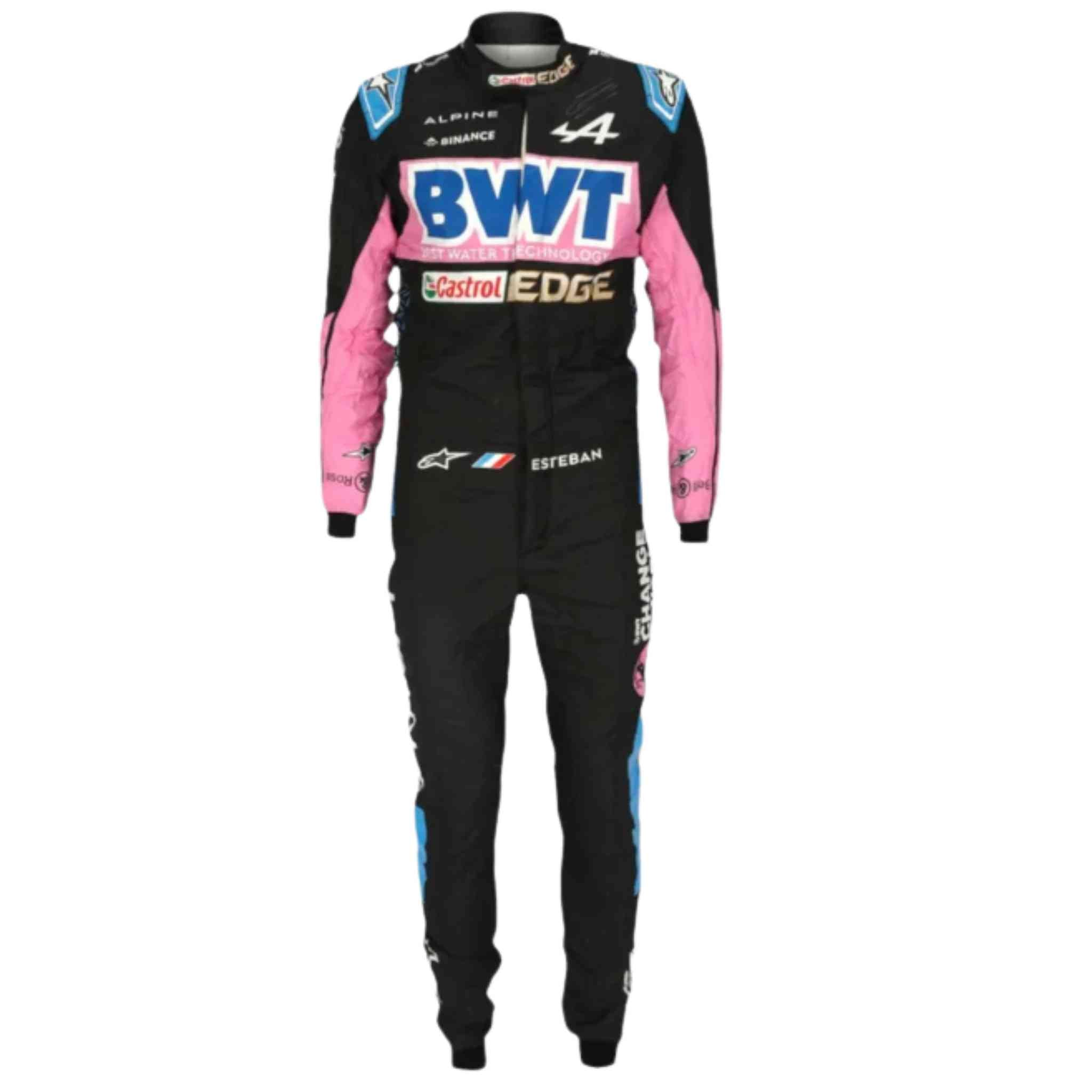 2023 Esteban Ocon BWT Alpine F1 Team Race Suit - US GP
