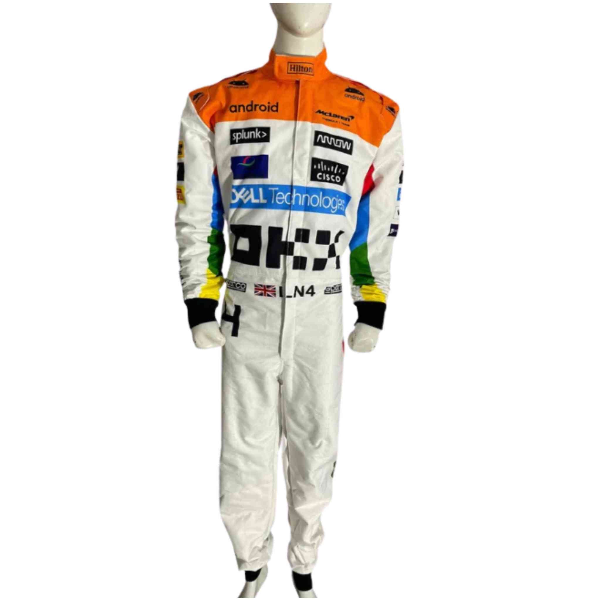 2023 Lando Norris McLaren F1 Team Replica Racing Suit