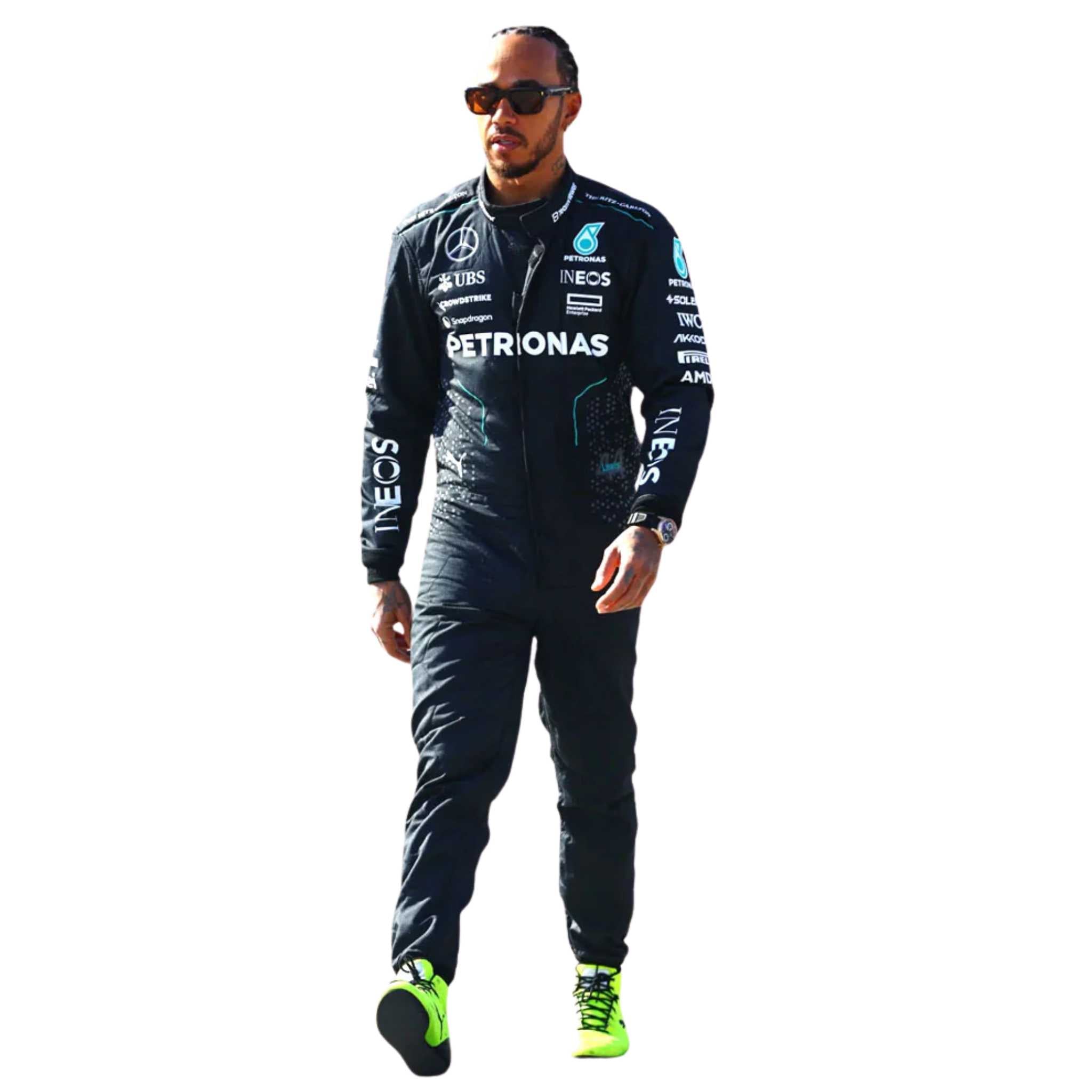 2024 Lewis Hamilton PETRONAS Mercedes F1 Race Suit