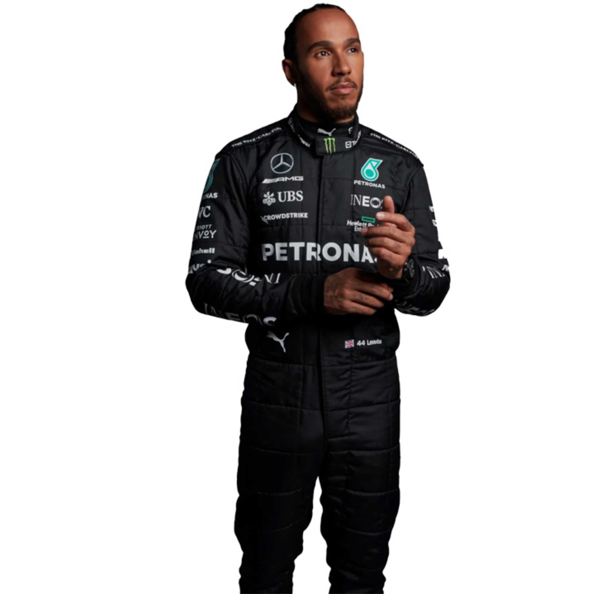 2023 Lewis Hamilton PETRONAS Mercedes F1 Race Suit