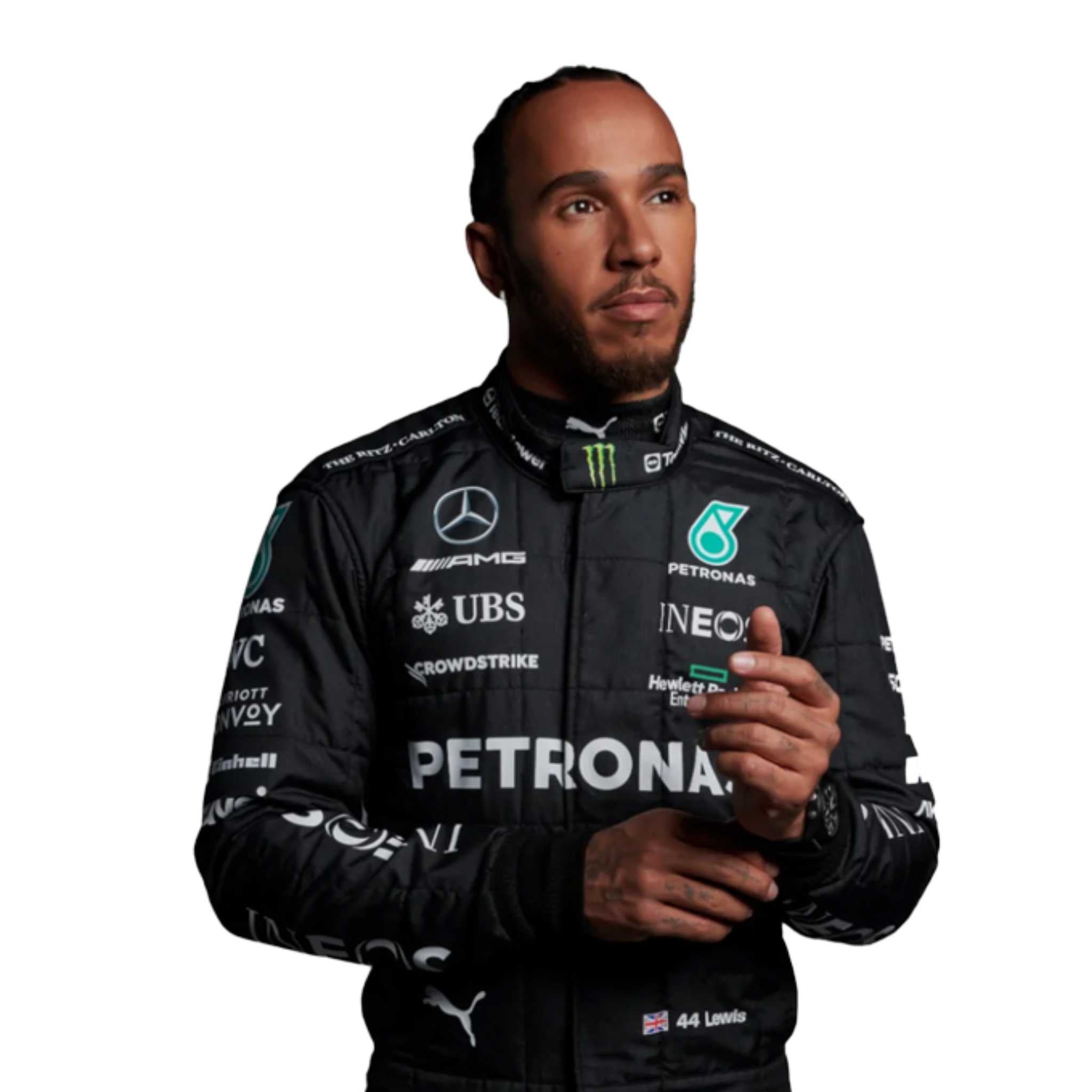 2023 Lewis Hamilton PETRONAS Mercedes F1 Race Suit