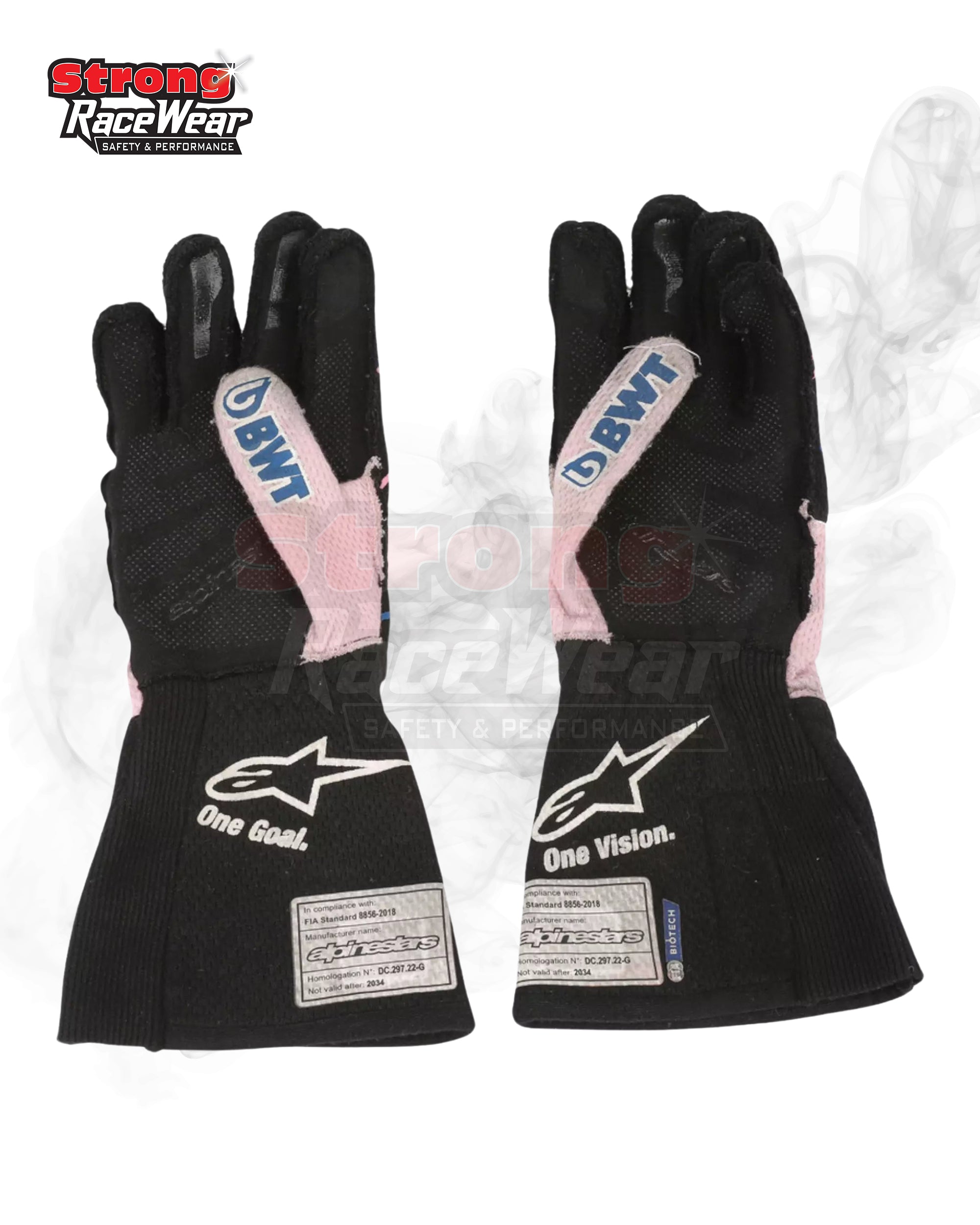 2023 Pierre Gasly Race Gloves Miami GP Strong Racewear