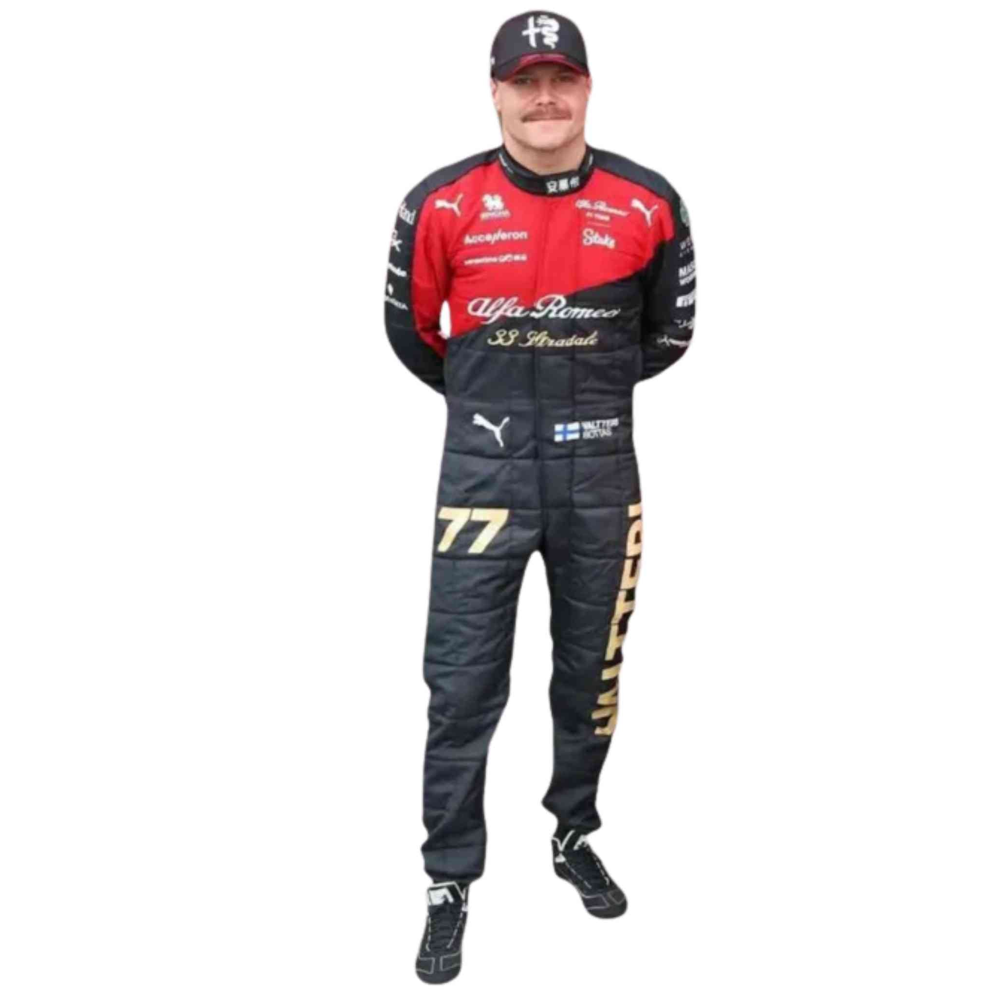 2023 Valtteri Bottas Alfa Romeo F1 Team Race Suit Italian GP