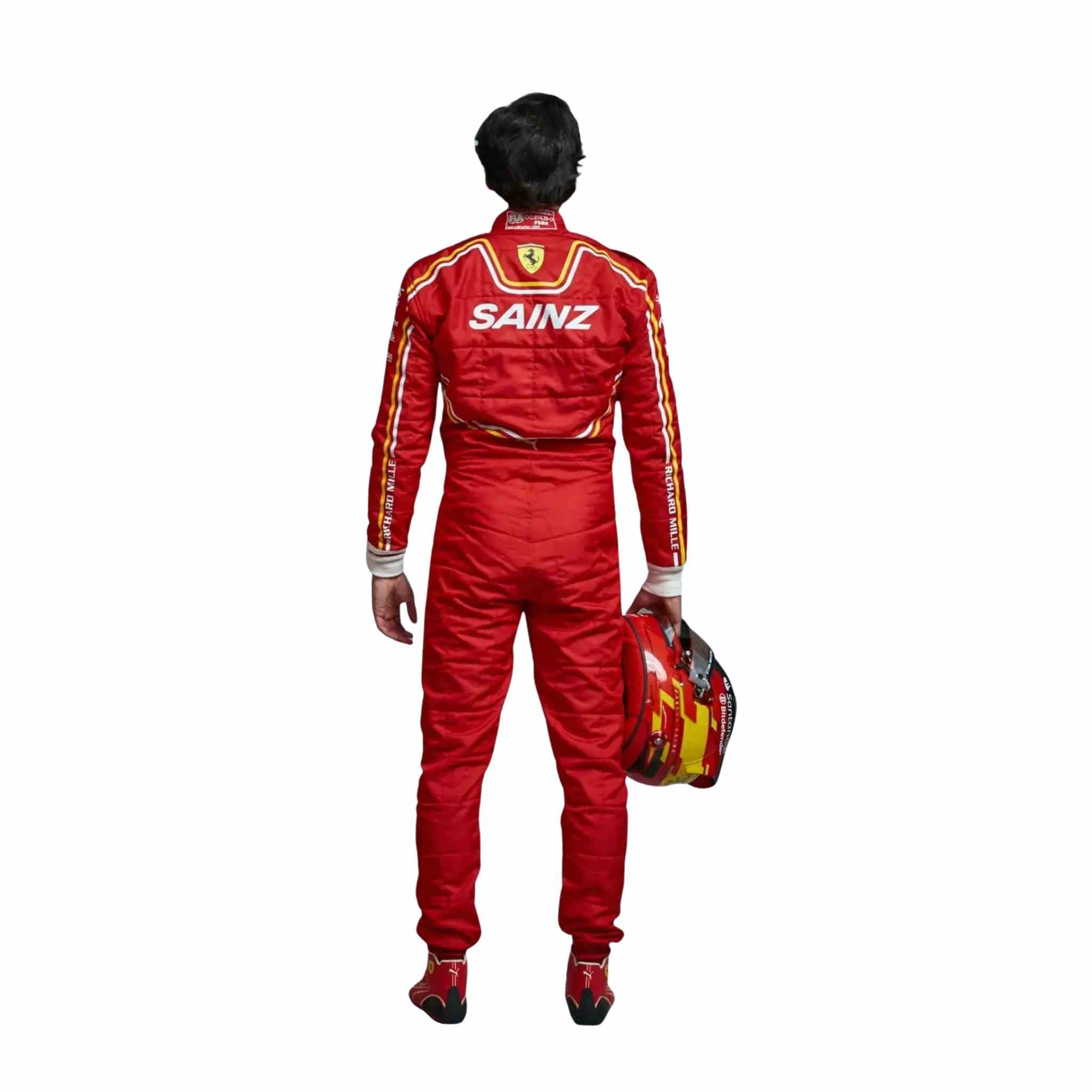 2024 Carlos Sainz Scuderia Ferrari Race suit New
