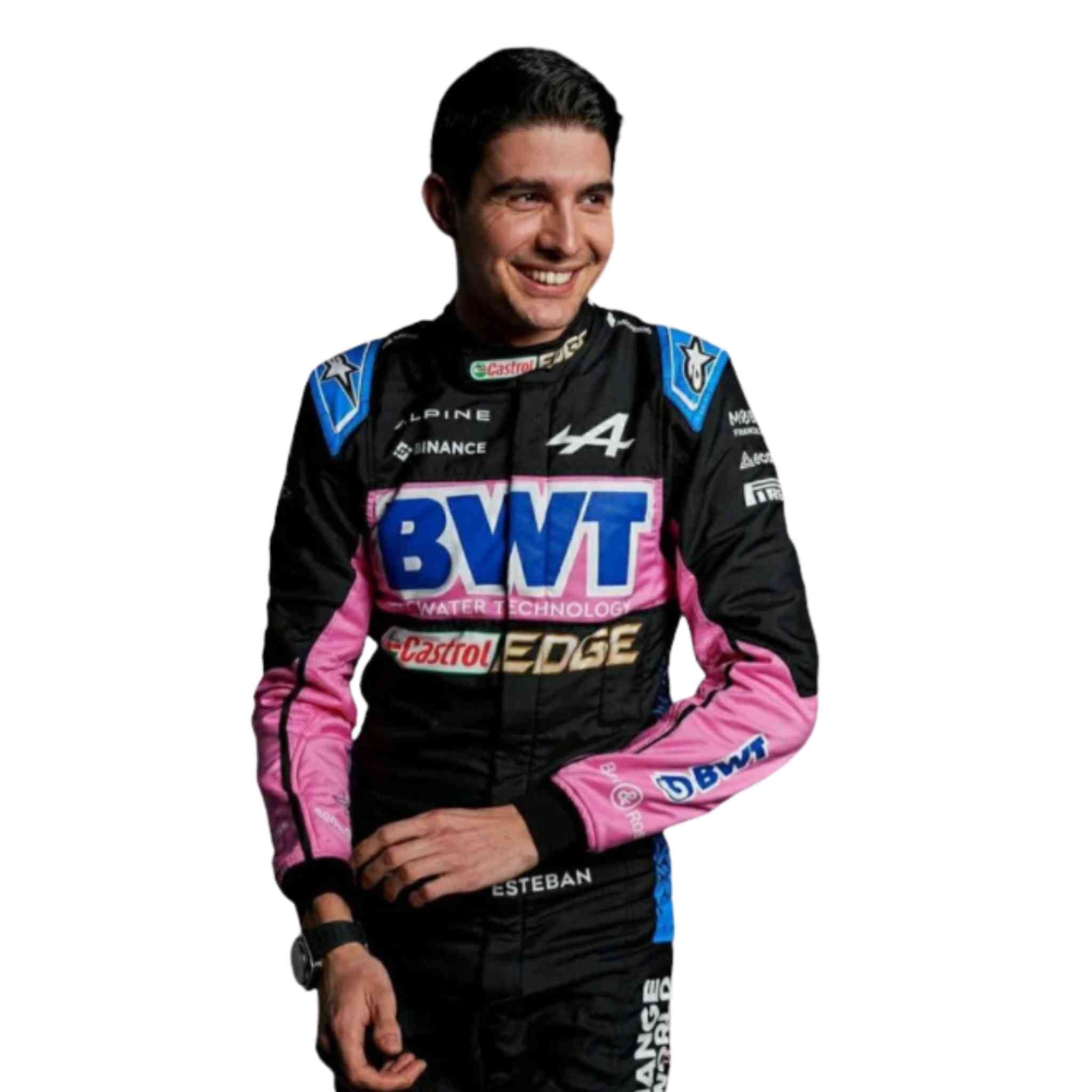 2024 Esteban Ocon Team Alpine F1 Race Suit BWT