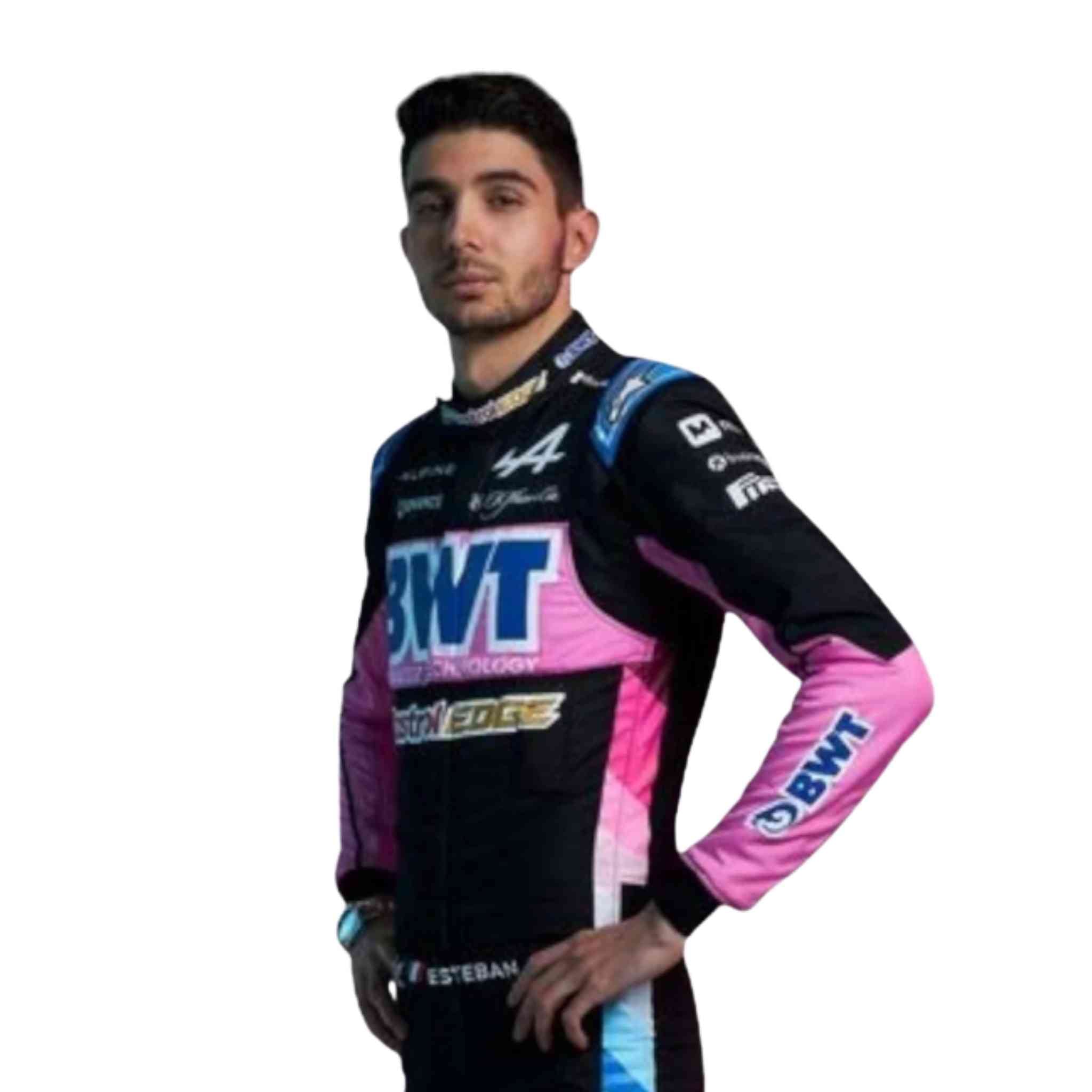 2024 Esteban Ocon Team Alpine F1 Race Suit BWT