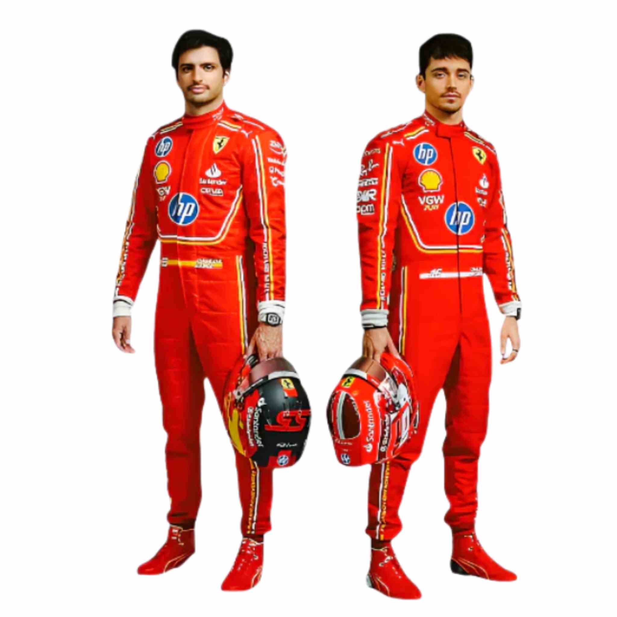 2024 Monaco GP Scuderia Ferrari Hp _ Charles Leclerc Race Suit