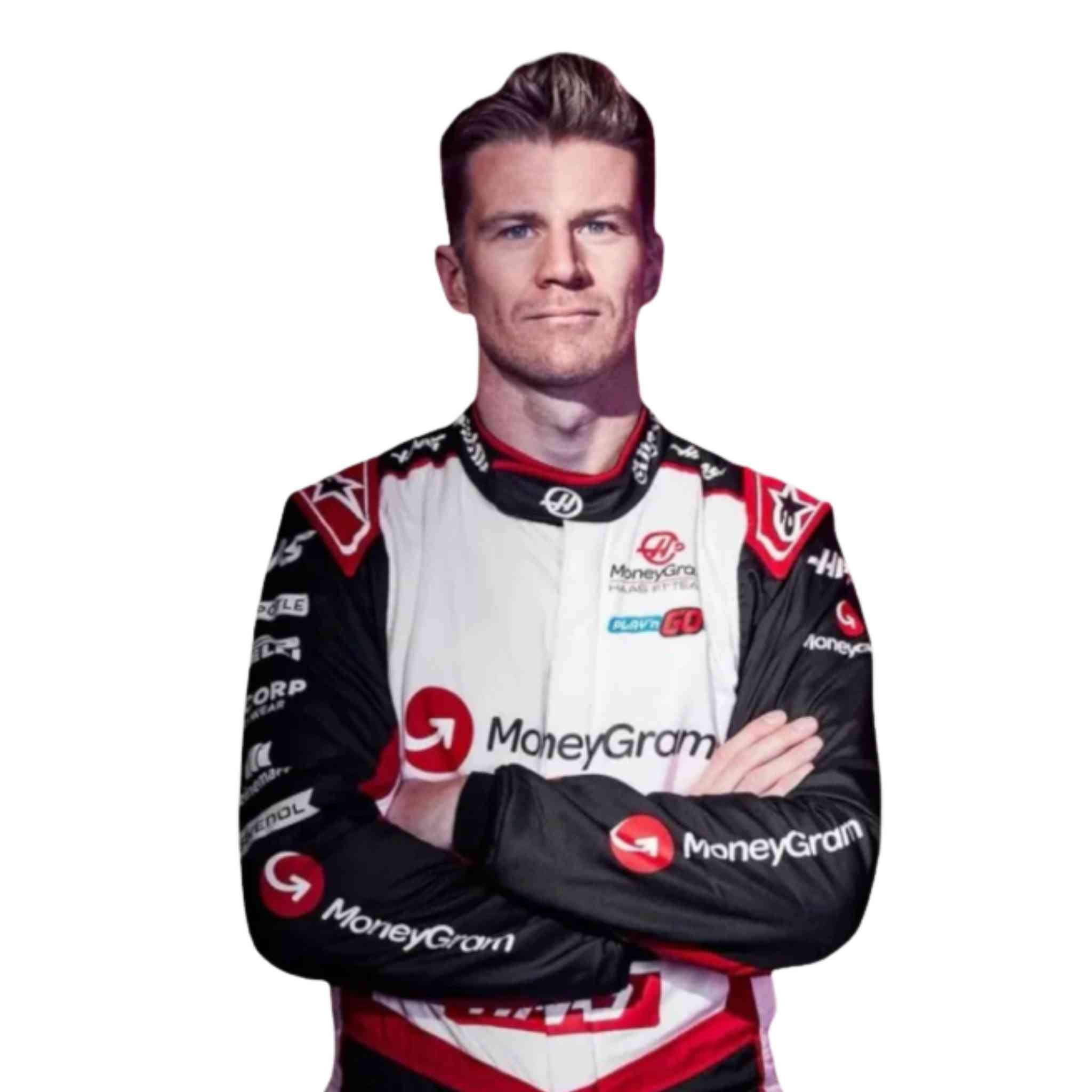 2024 Nico Hulkenberg F1 Race Suit F1 Team Haas Racing Suit