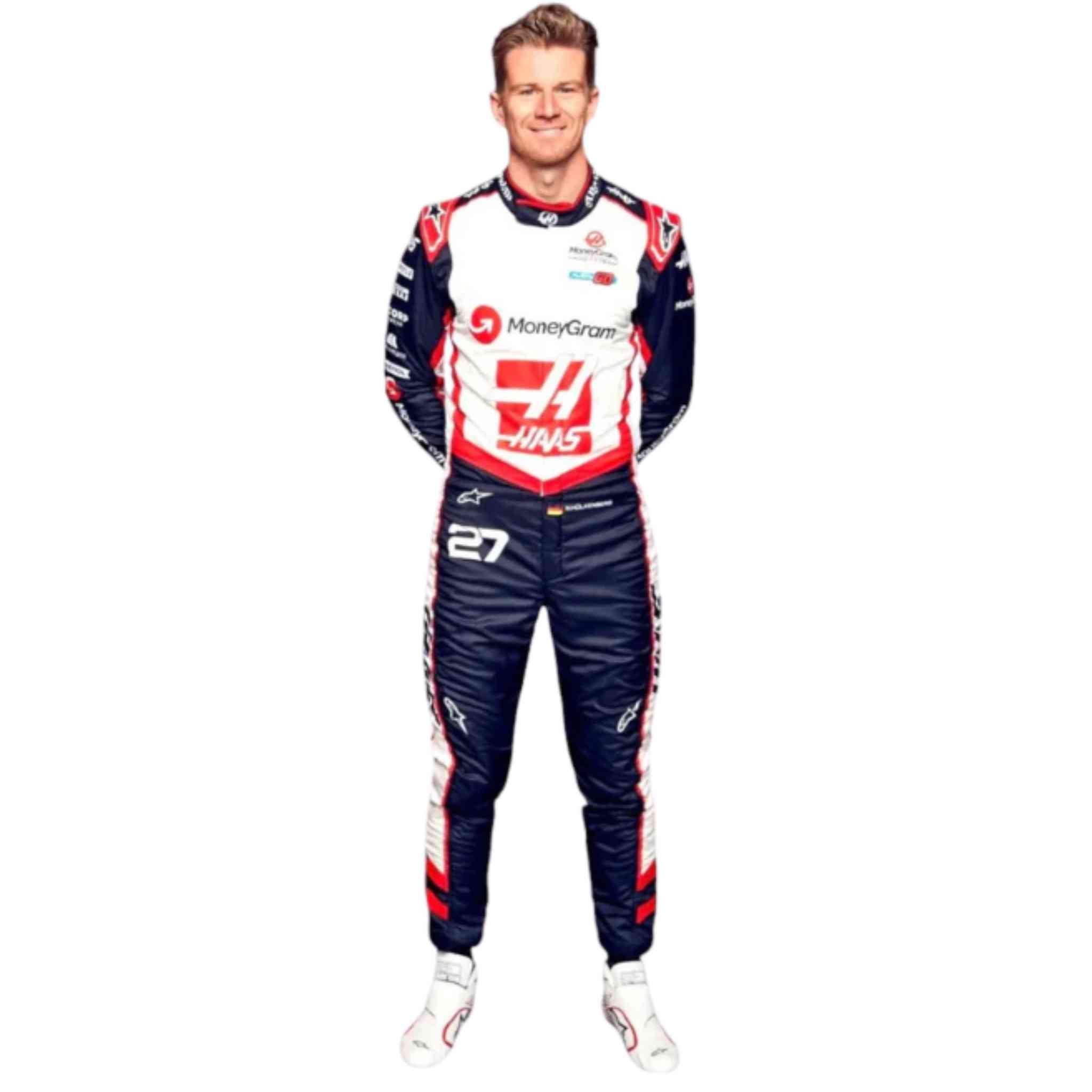2024 Nico Hulkenberg F1 Race Suit F1 Team Haas Racing Suit