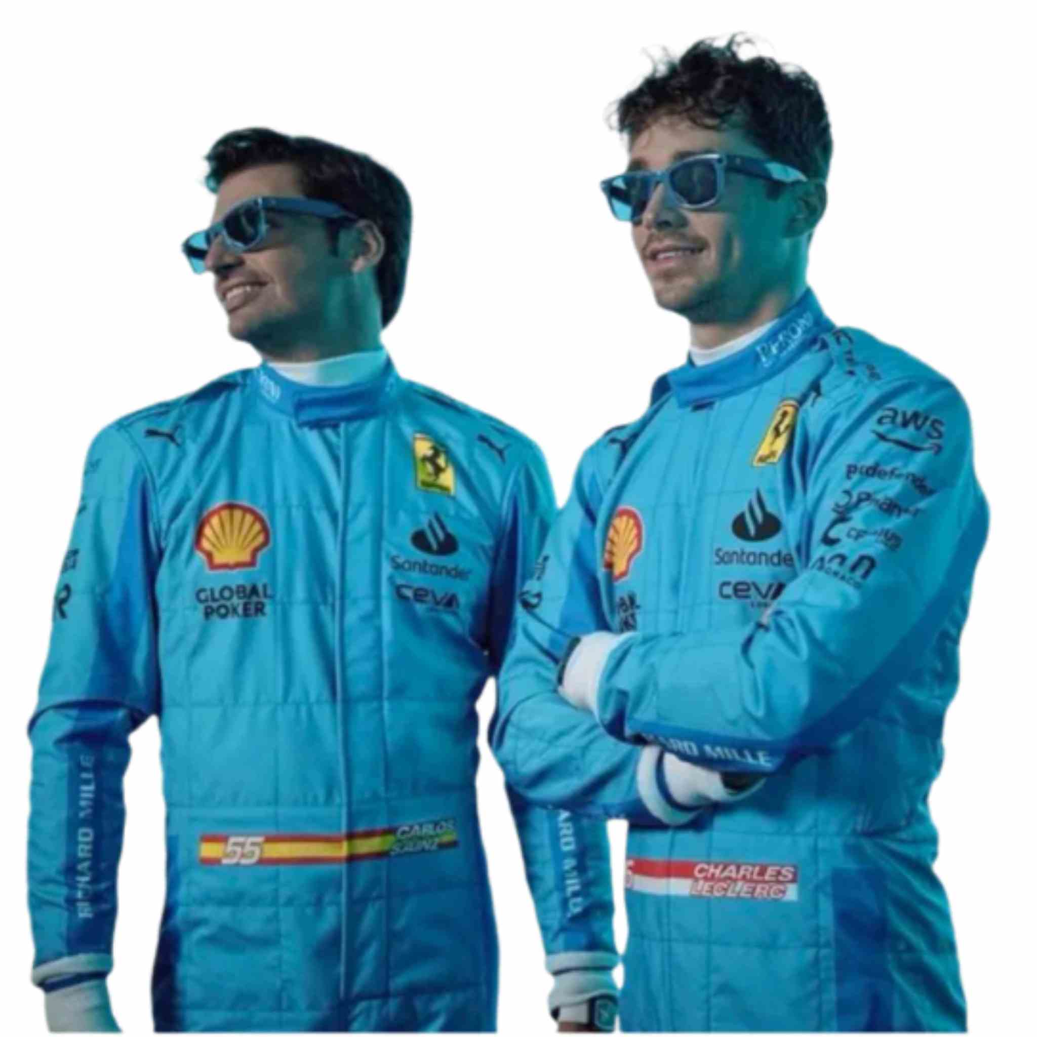2024 Scuderia Ferrari F1 Miami Grand Prix Race Suit