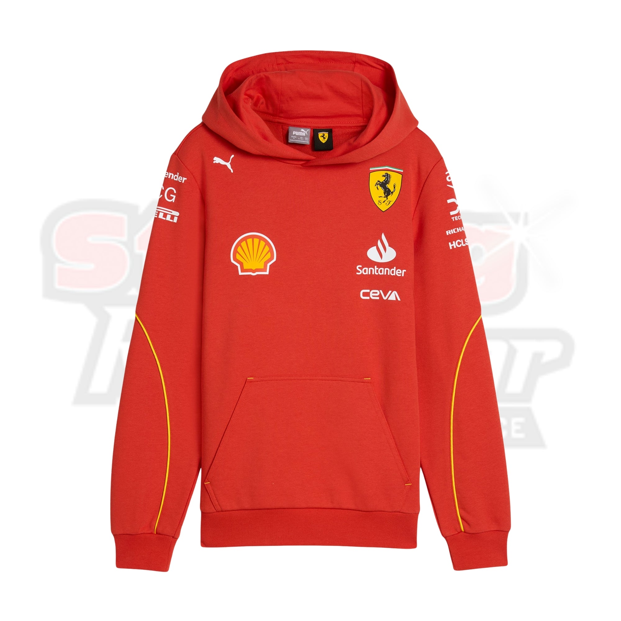 2024 Scuderia Ferrari Team Hoodie Strong Racewear