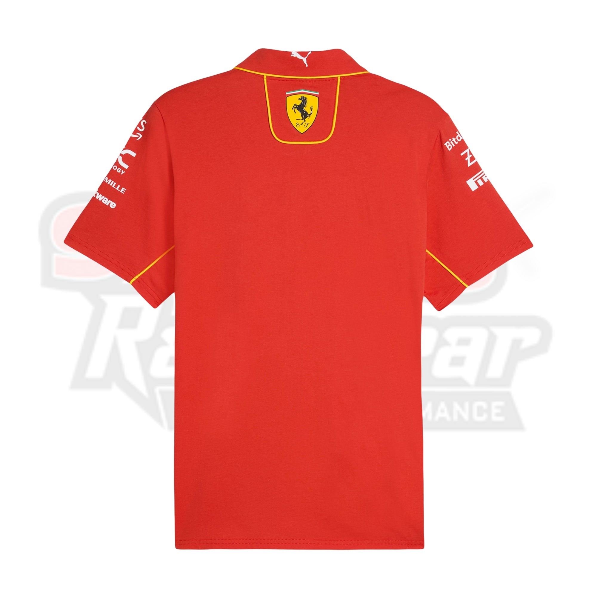 2024 Scuderia Ferrari Team Polo Shirt Strong Racewear