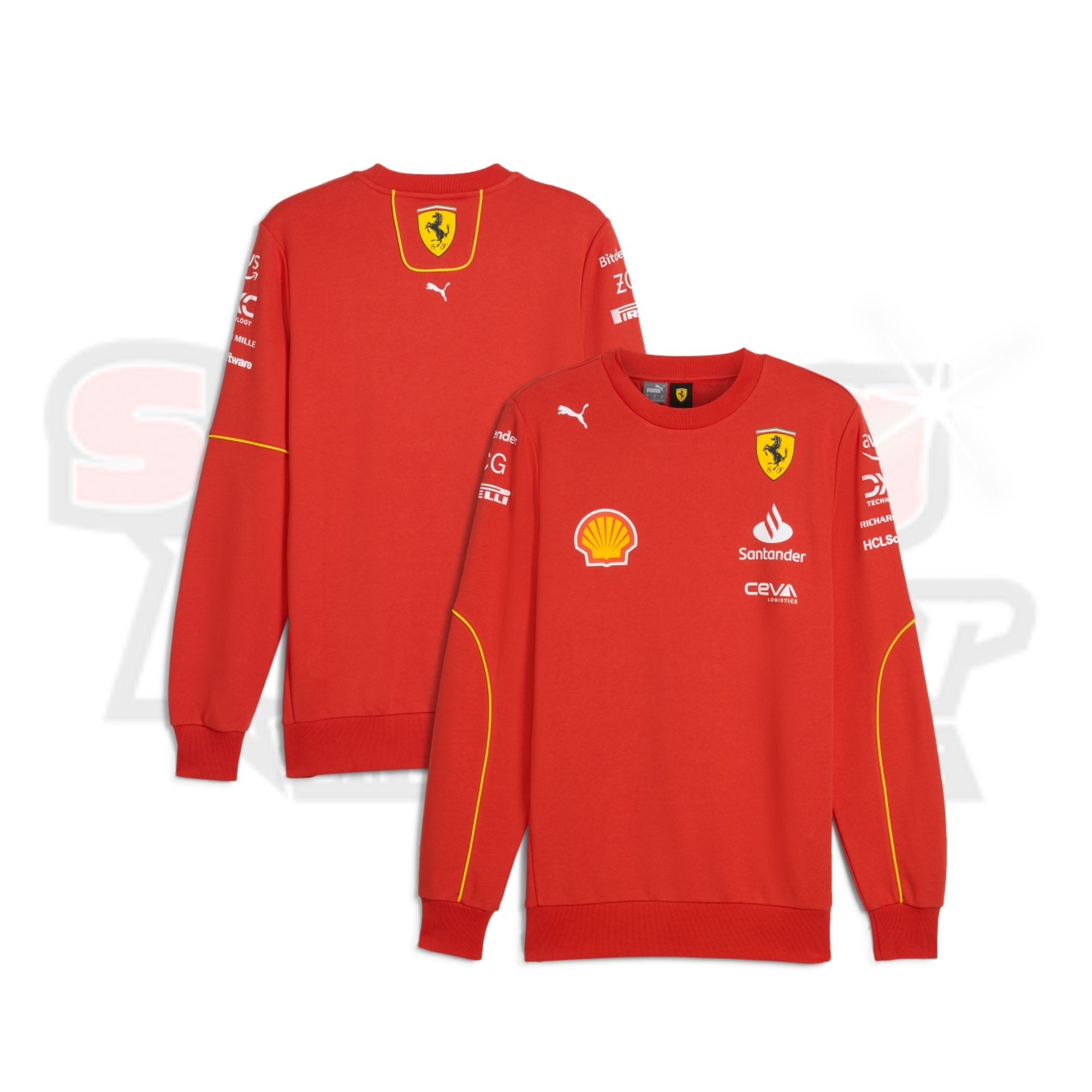 2024 Scuderia Ferrari Team Sweatshirt Strong Racewear