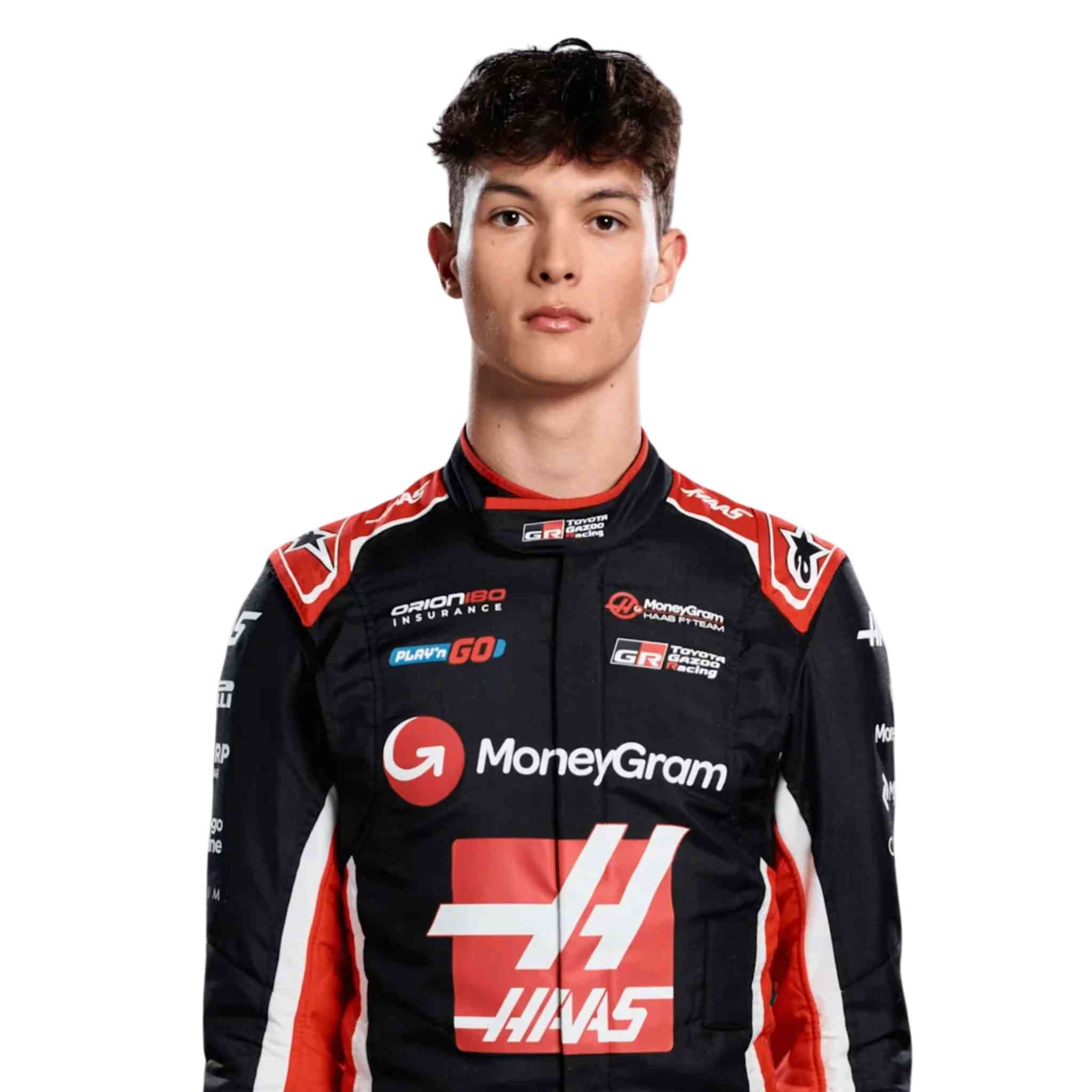 2025 Oliver Bearman MoneyGram Haas F1 Team Race Suit
