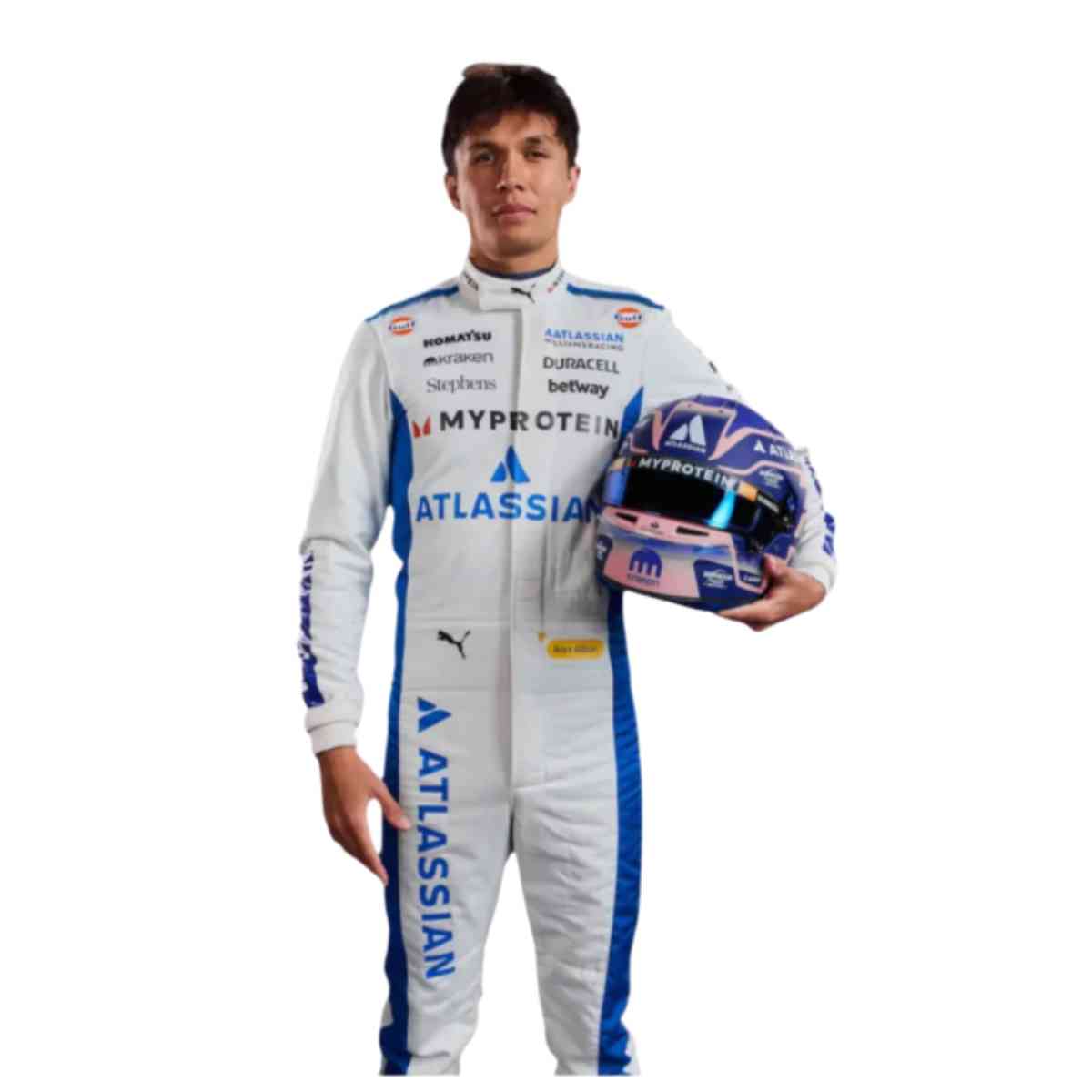 2025 Williams Alexander Albon F1 Race Suit