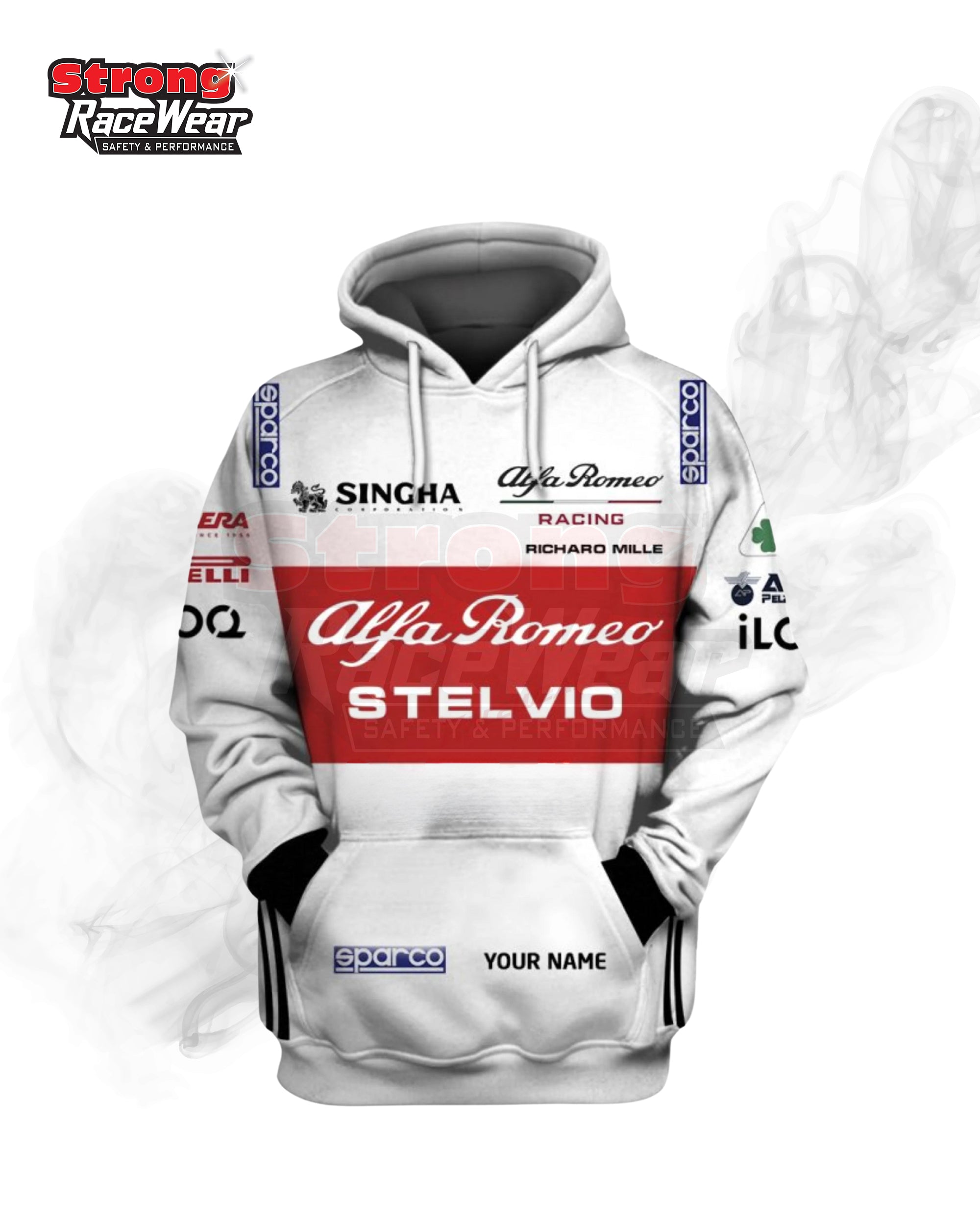 Alfa Romeo F1 Hoodie Strong Racewear