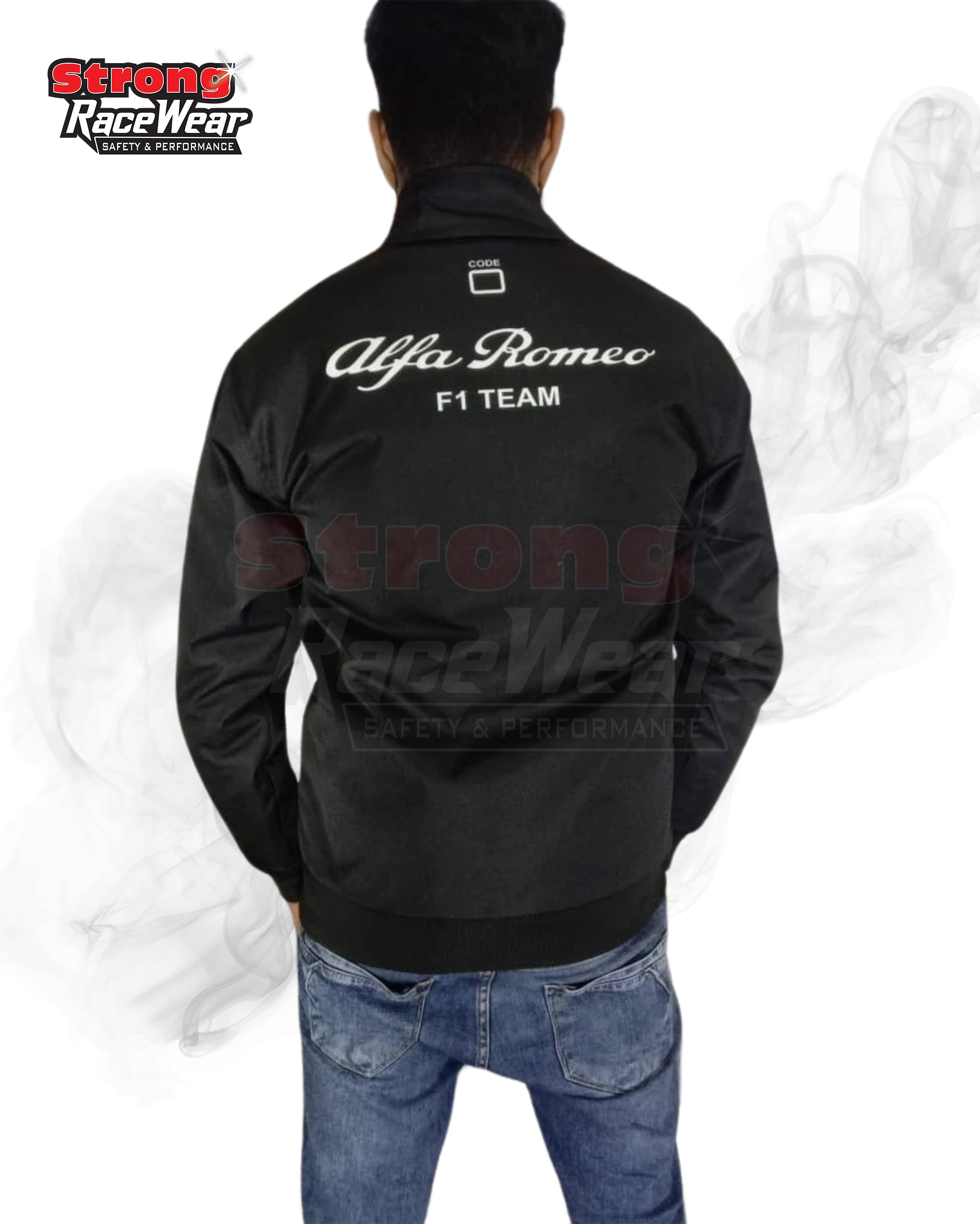 Alfa Romeo Jacket Sublimation Printed Strong Racewear