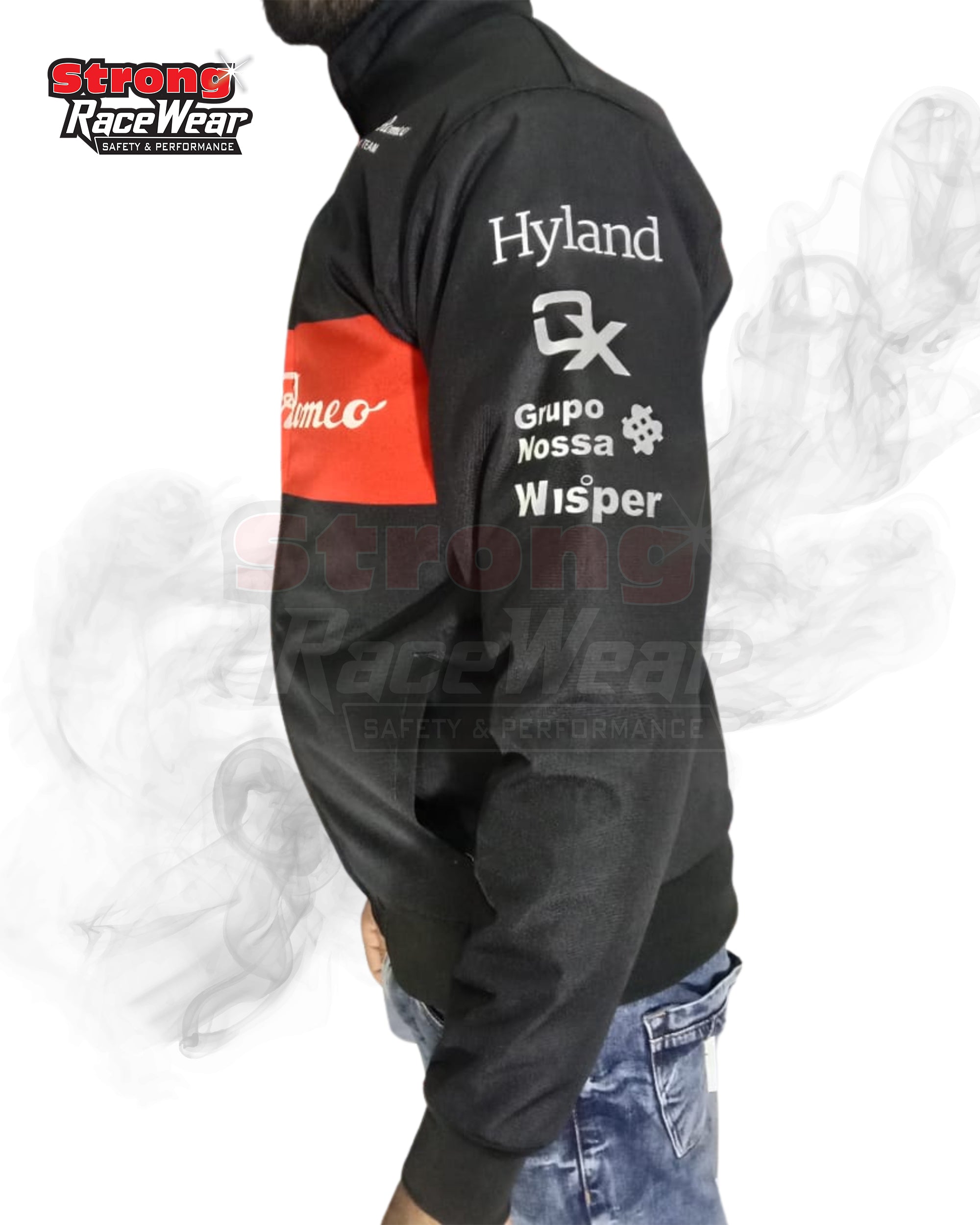 Alfa Romeo Jacket Sublimation Printed Strong Racewear