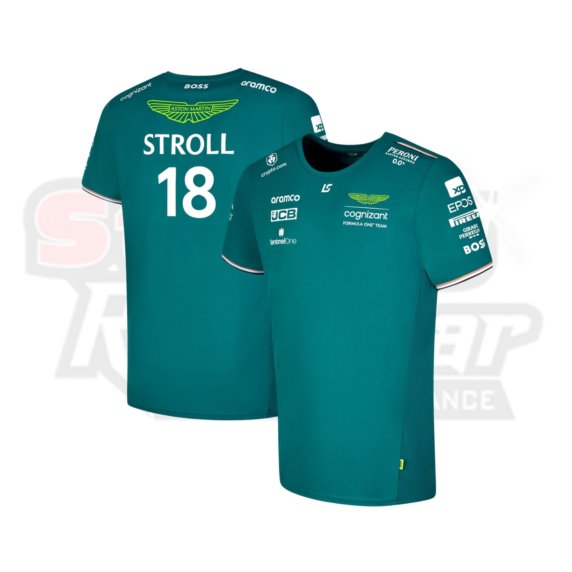 Aston Martin Aramco Cognizant F1 2023 Driver T-Shirt Strong Racewear