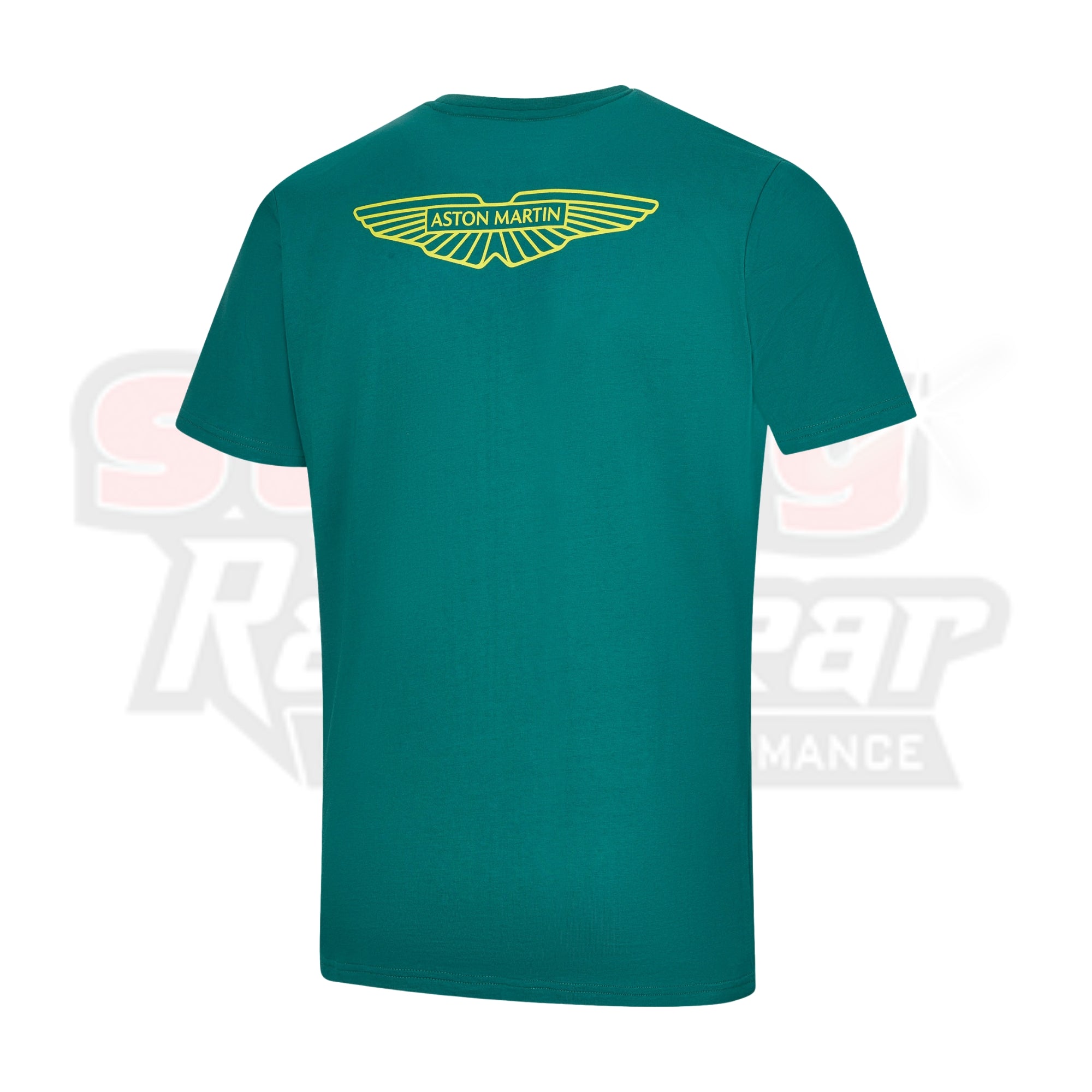Aston Martin Aramco Cognizant F1 Lifestyle Logo T-Shirt-Green Strong Racewear
