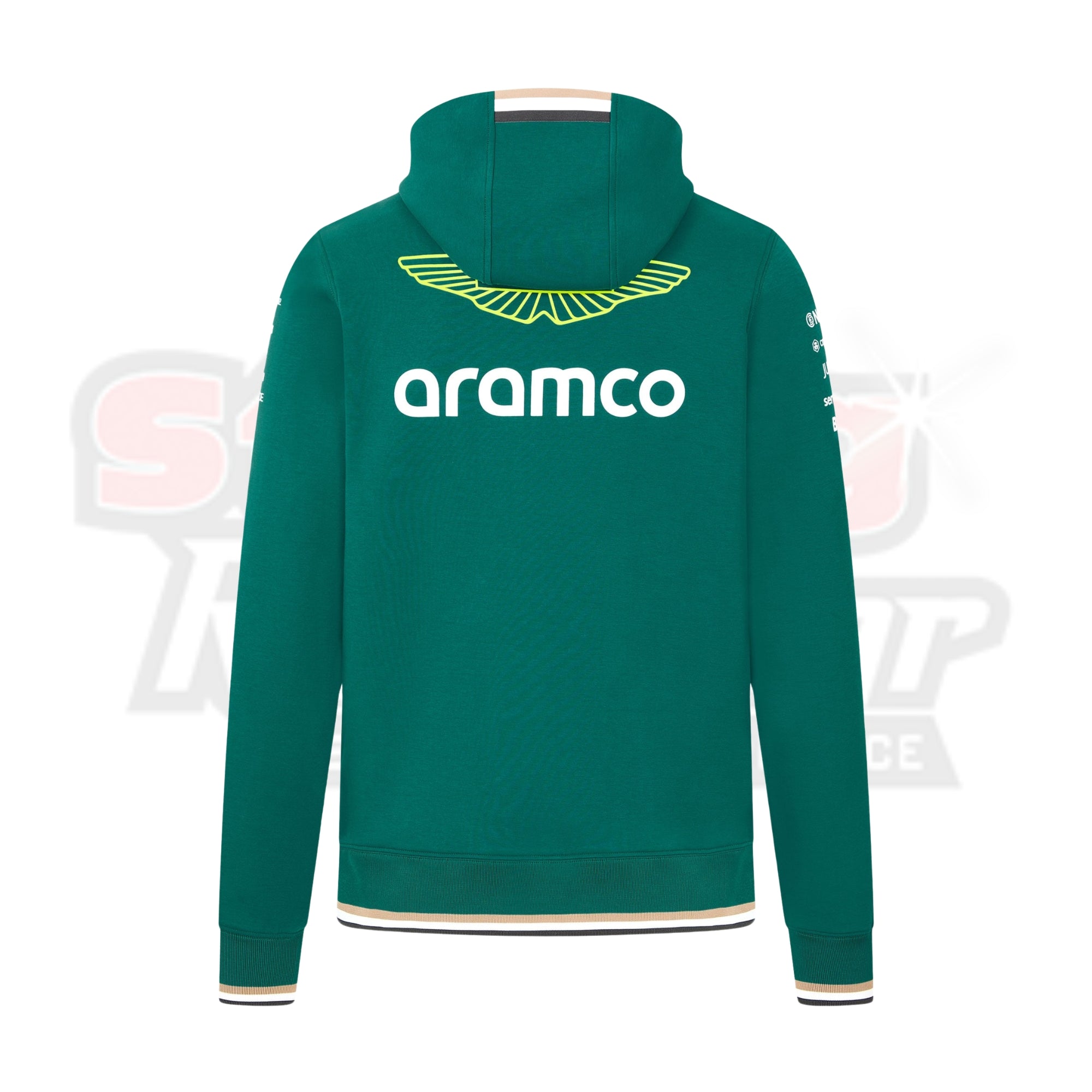 Aston Martin Aramco F1 2024 Team Driver Hoodie Strong Racewear
