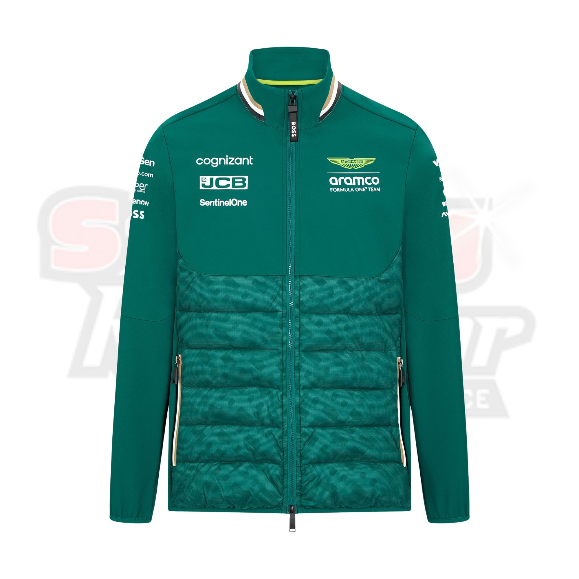 Aston Martin Aramco F1 2024 Team Hybrid Jacket Strong Racewear
