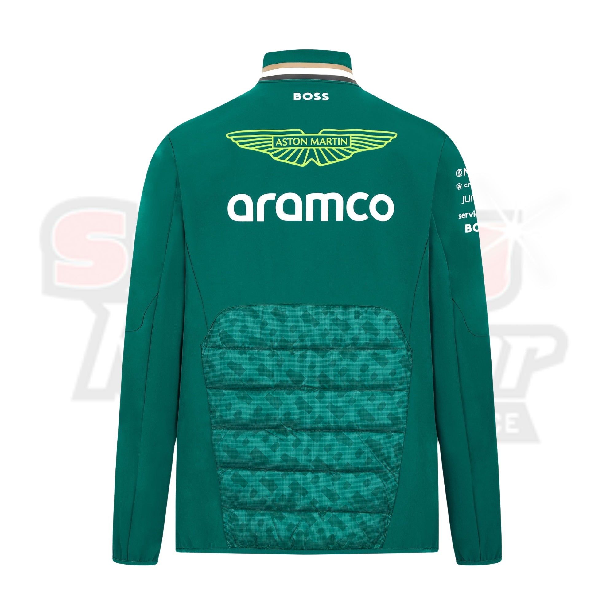 Aston Martin Aramco F1 2024 Team Hybrid Jacket Strong Racewear