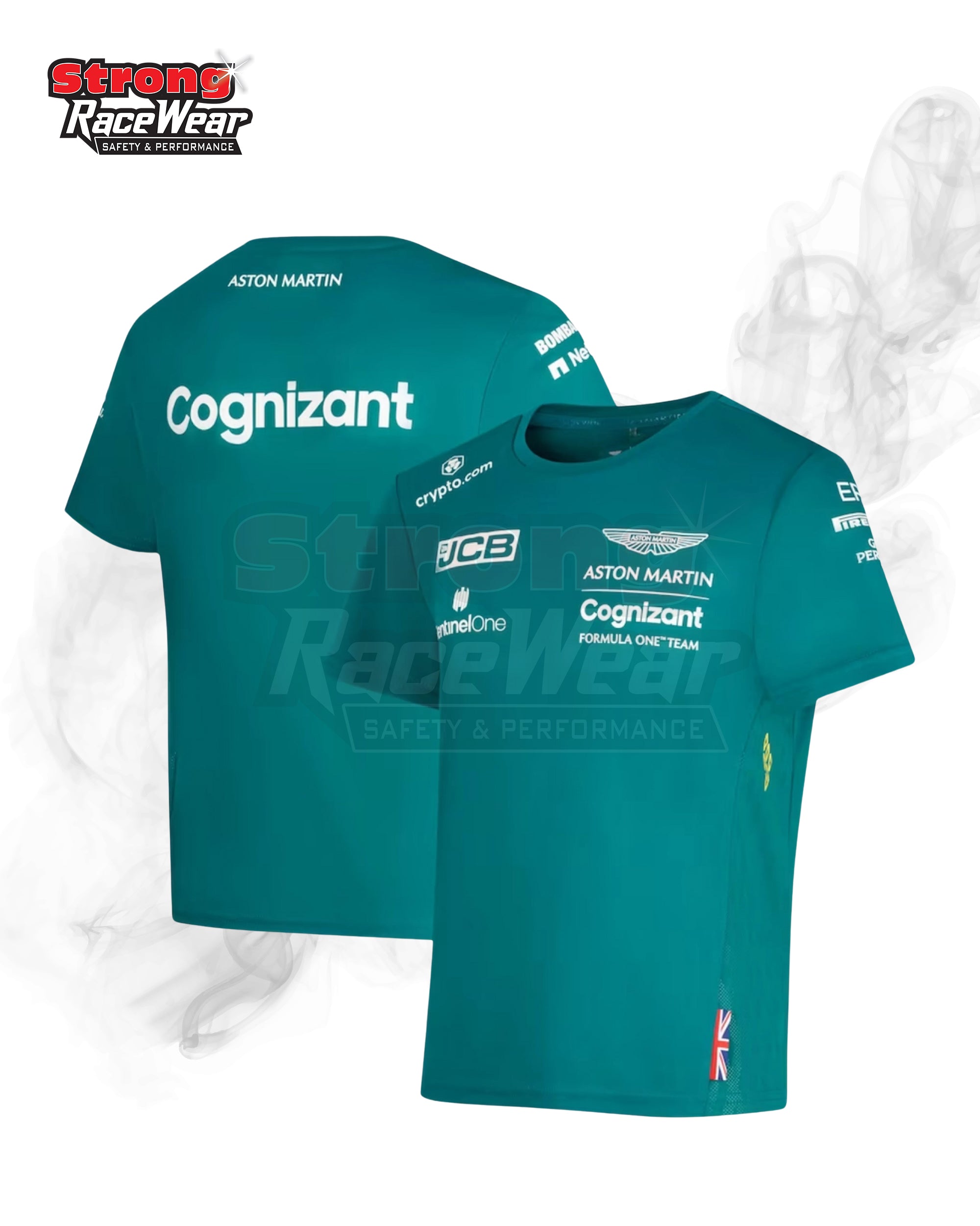 Aston Martin Cognizant F1 2022 Team T-Shirt Strong Racewear