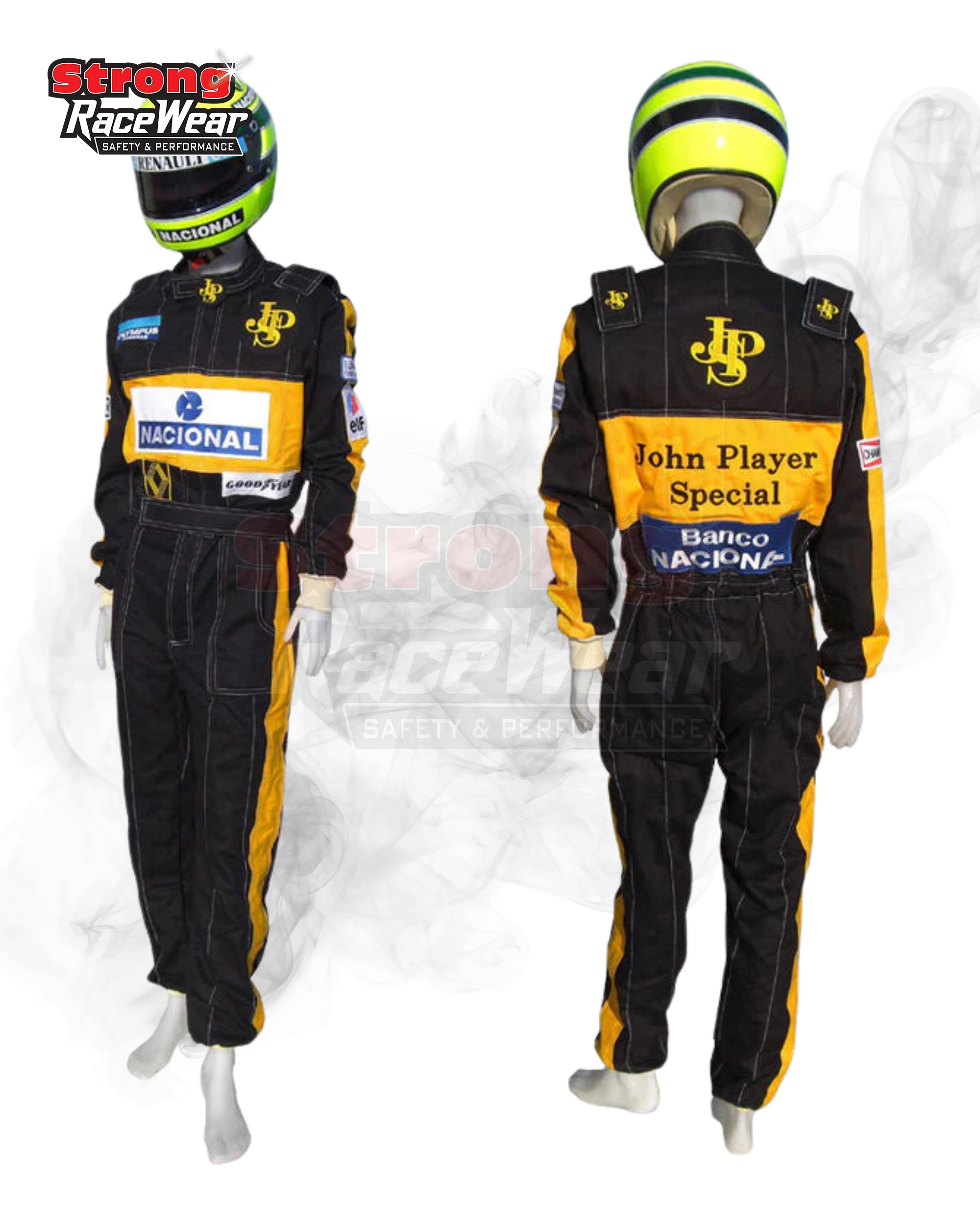 Ayrton Senna 1985 F1 Race Suit