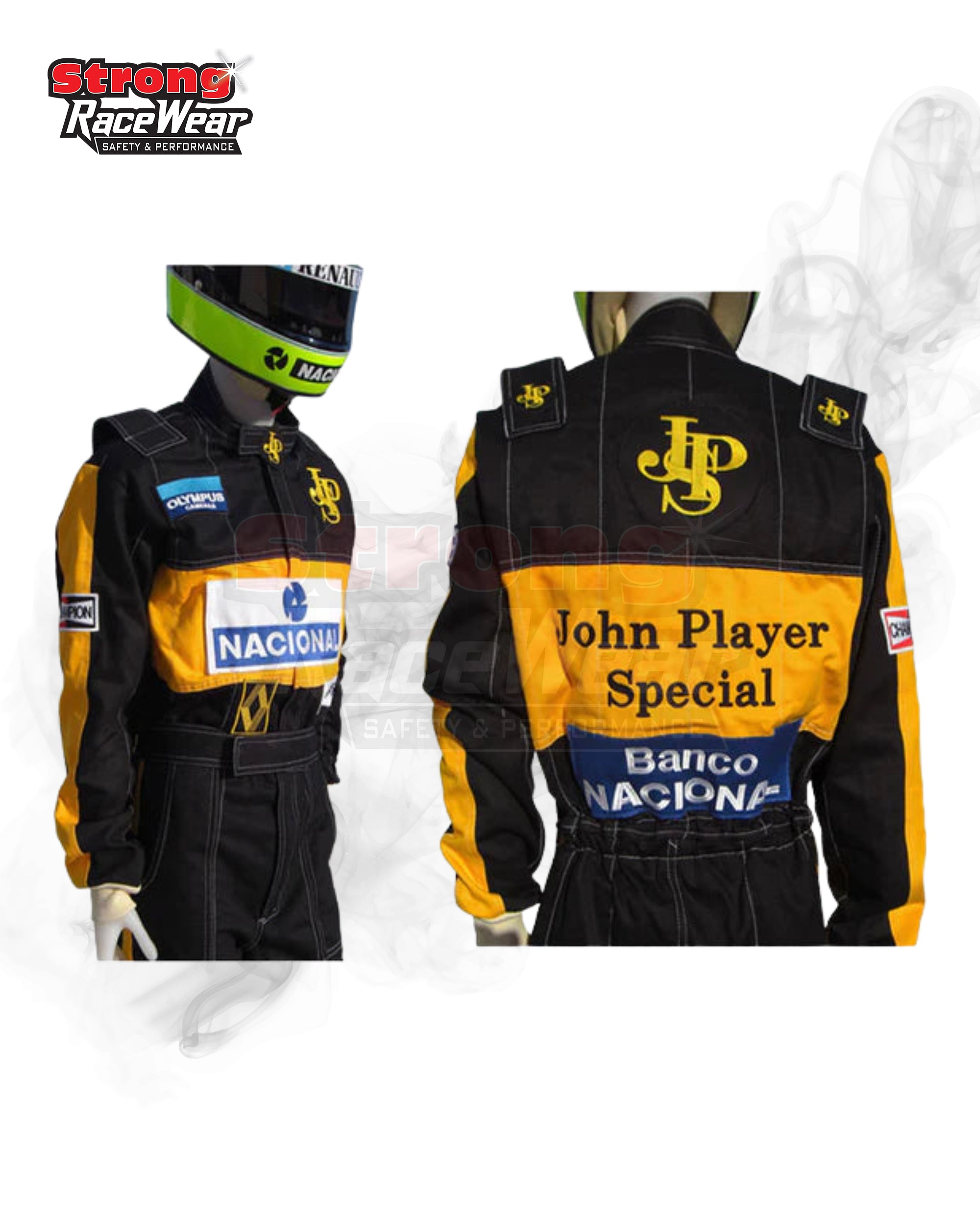 Ayrton Senna 1985 F1 Race Suit