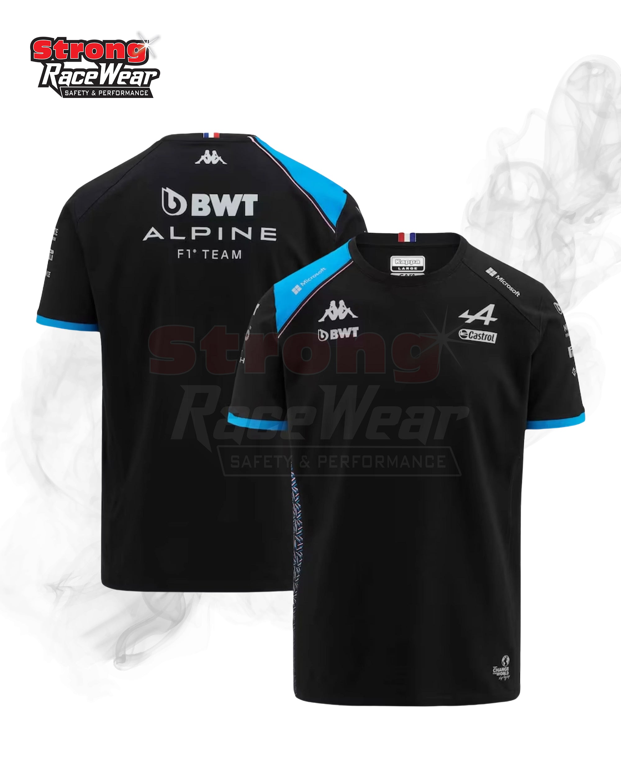 BWT Alpine F1 Team 2023 T-Shirt Strong Racewear