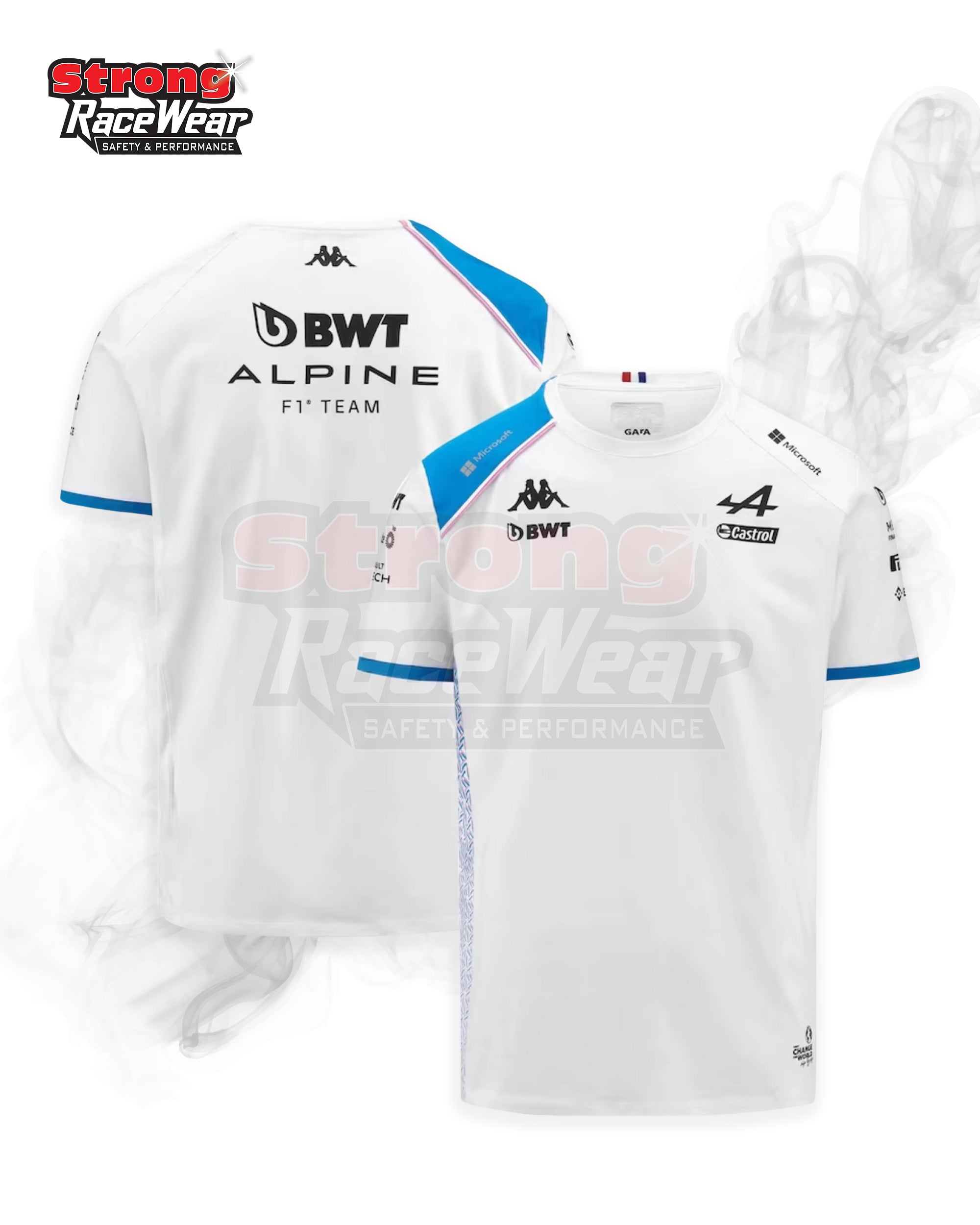 BWT Alpine F1 Team 2023 T-Shirt Strong Racewear
