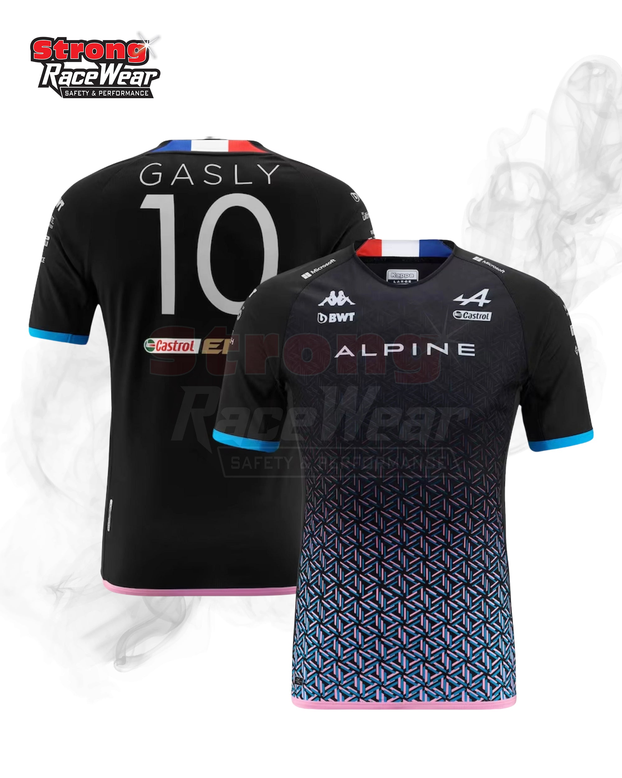 BWT Alpine F1 Team Pierre Gasly 2023 Driver T-Shirt Strong Racewear