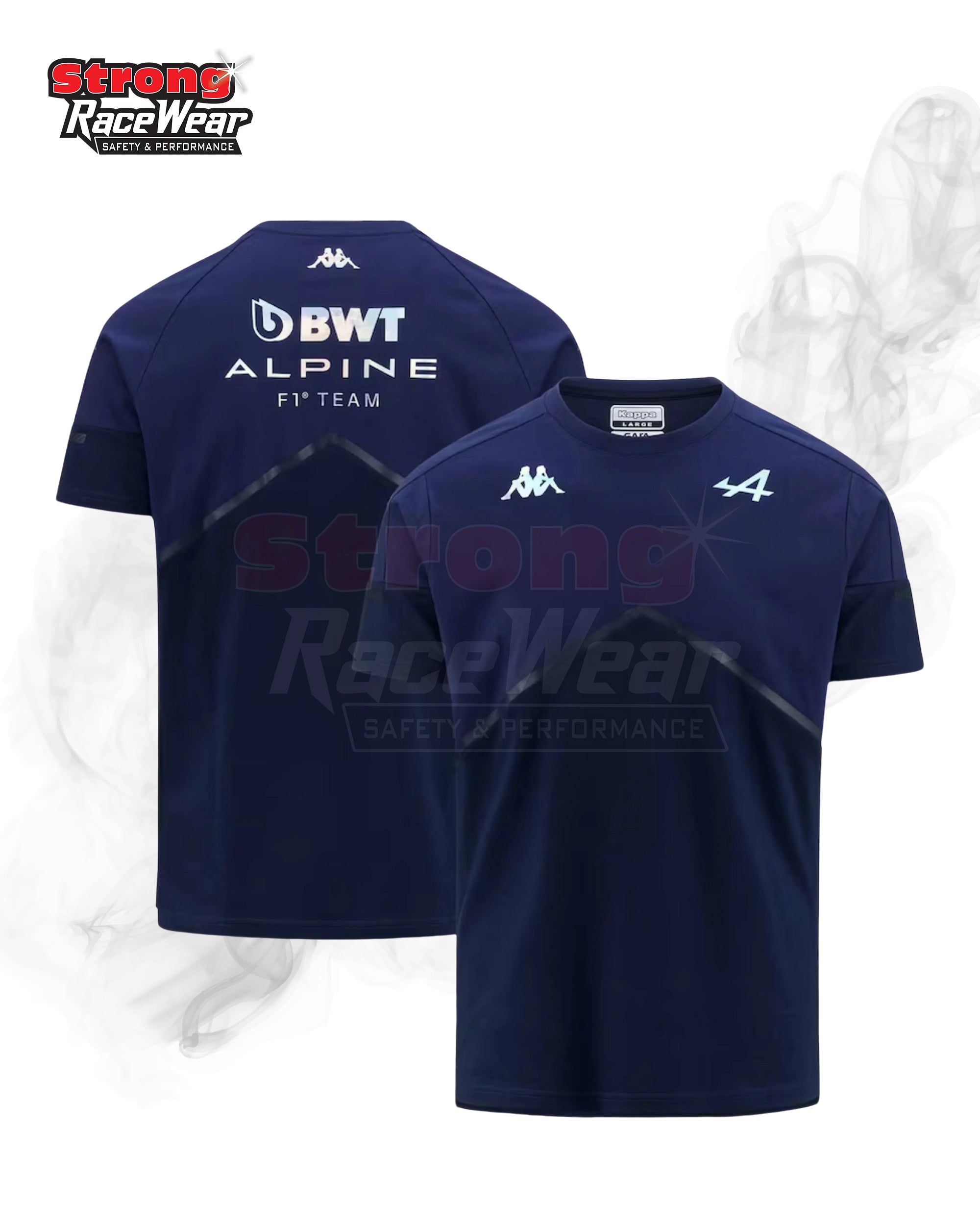 BWT Alpine F1 Team Supporter T-Shirt Strong Racewear
