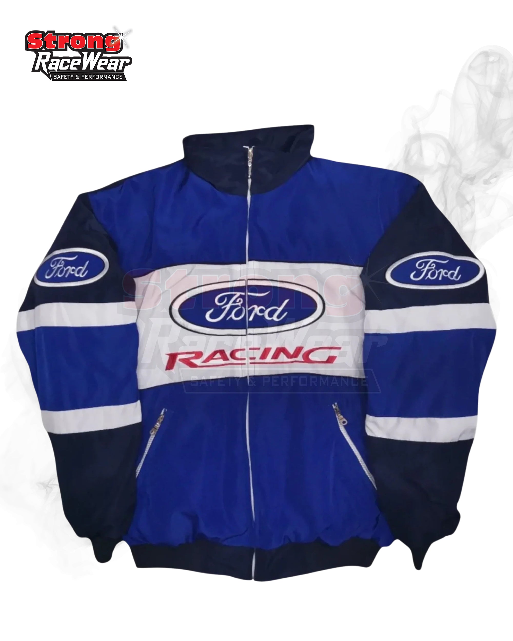 Blue Ford Vantage Jacket Strong Racewear
