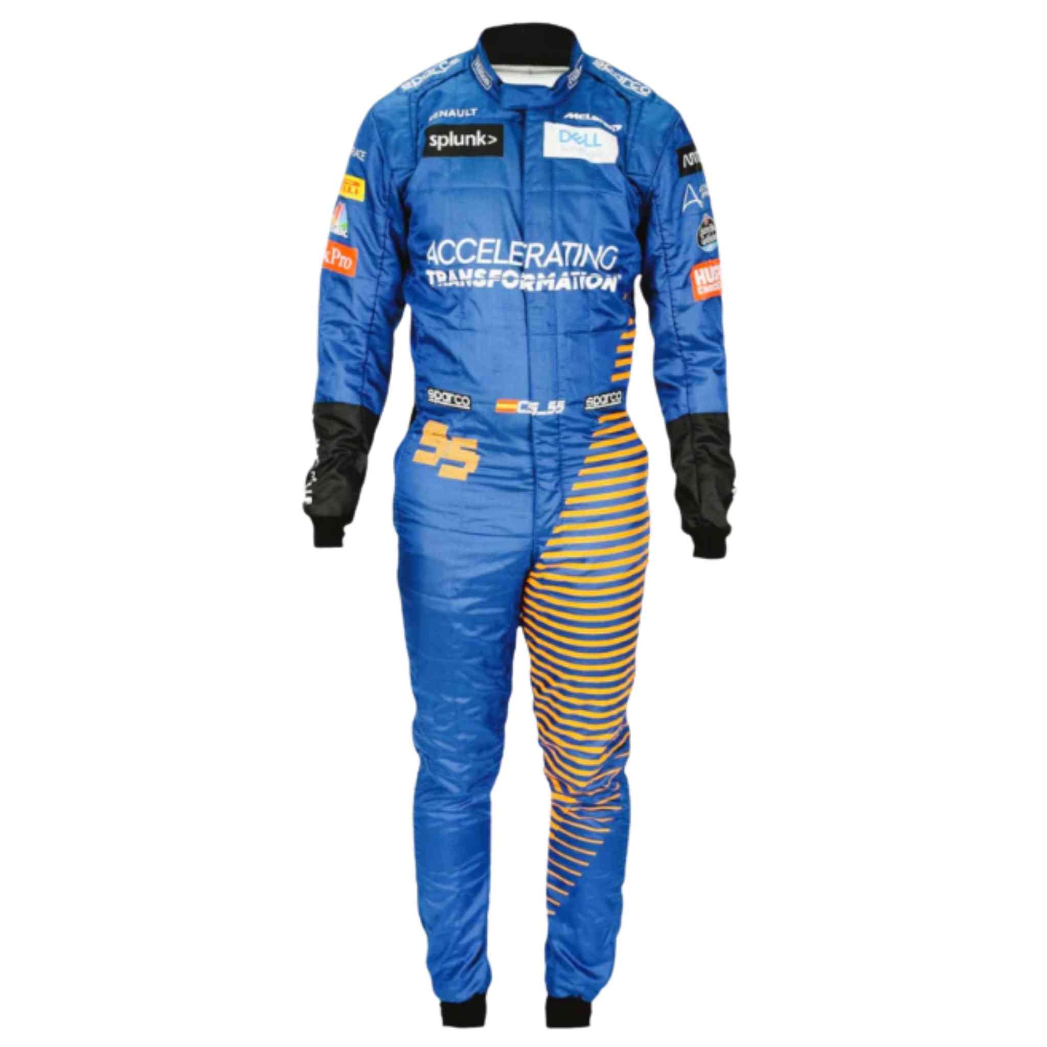 Carlos Sainz 2020 McLaren F1 Team Race Suit