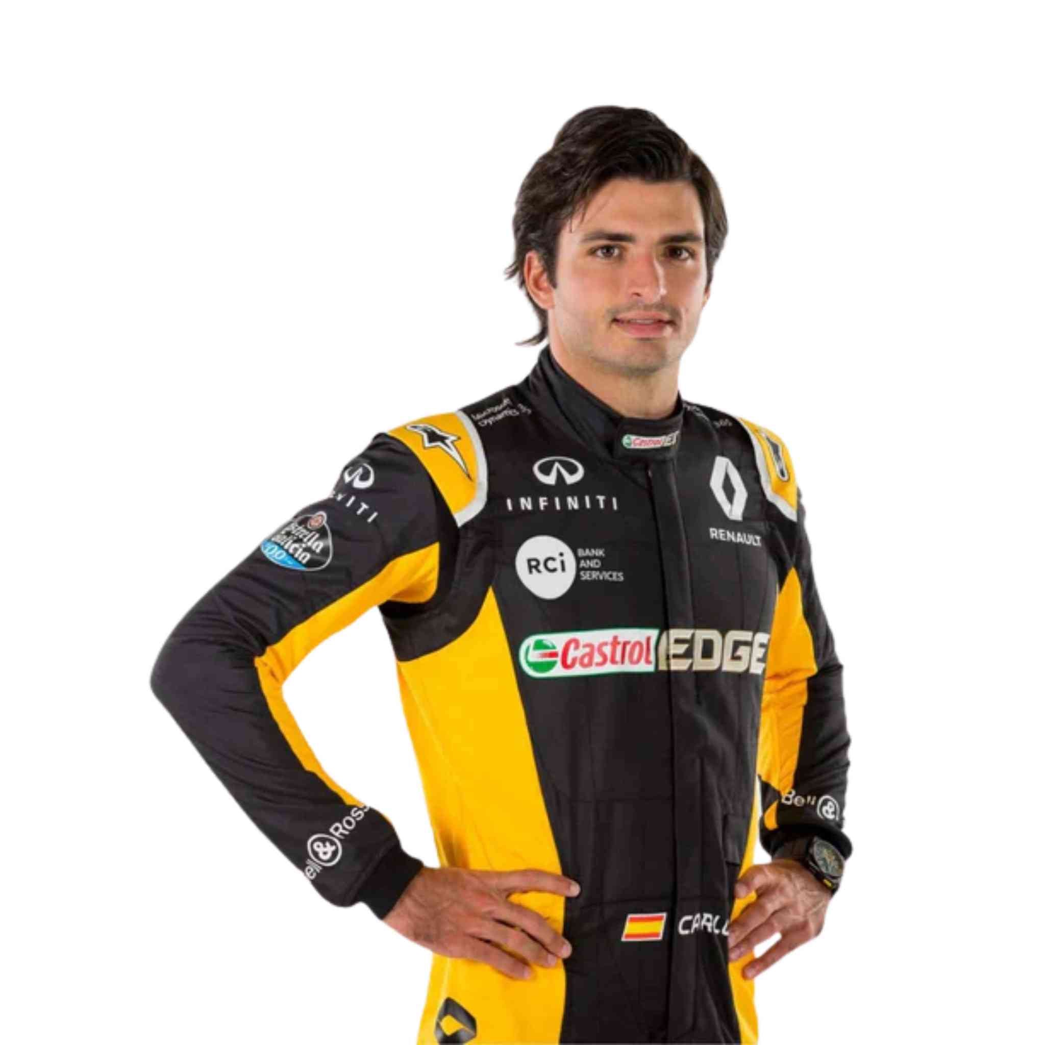 Carlos Sainz Renault 2017 F1 Race Suit USA GP