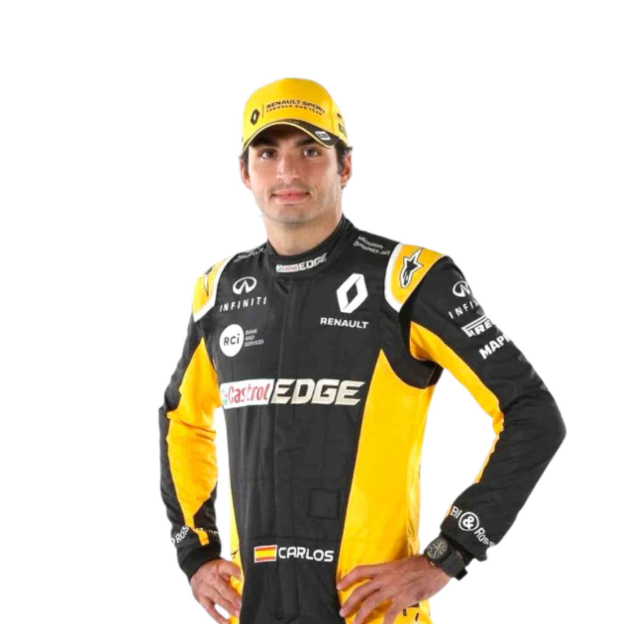 Carlos Sainz Renault 2017 F1 Race Suit USA GP
