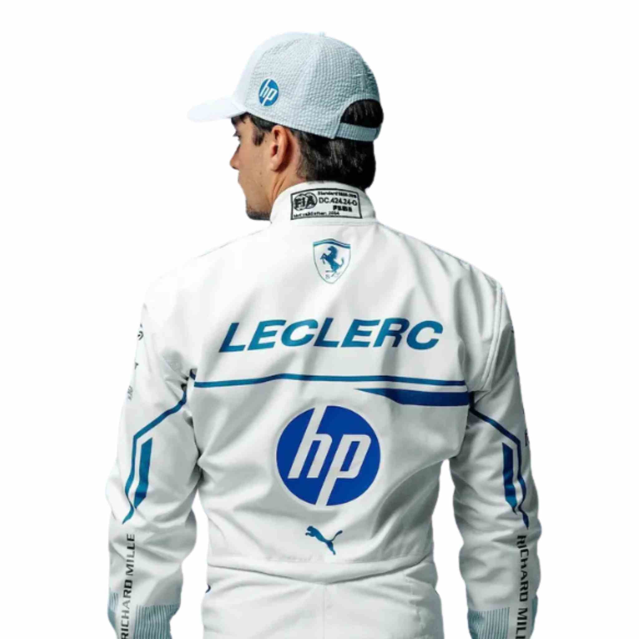 Charles Leclerc 2025 Monaco GP F1 Suit | Ferrari Replica