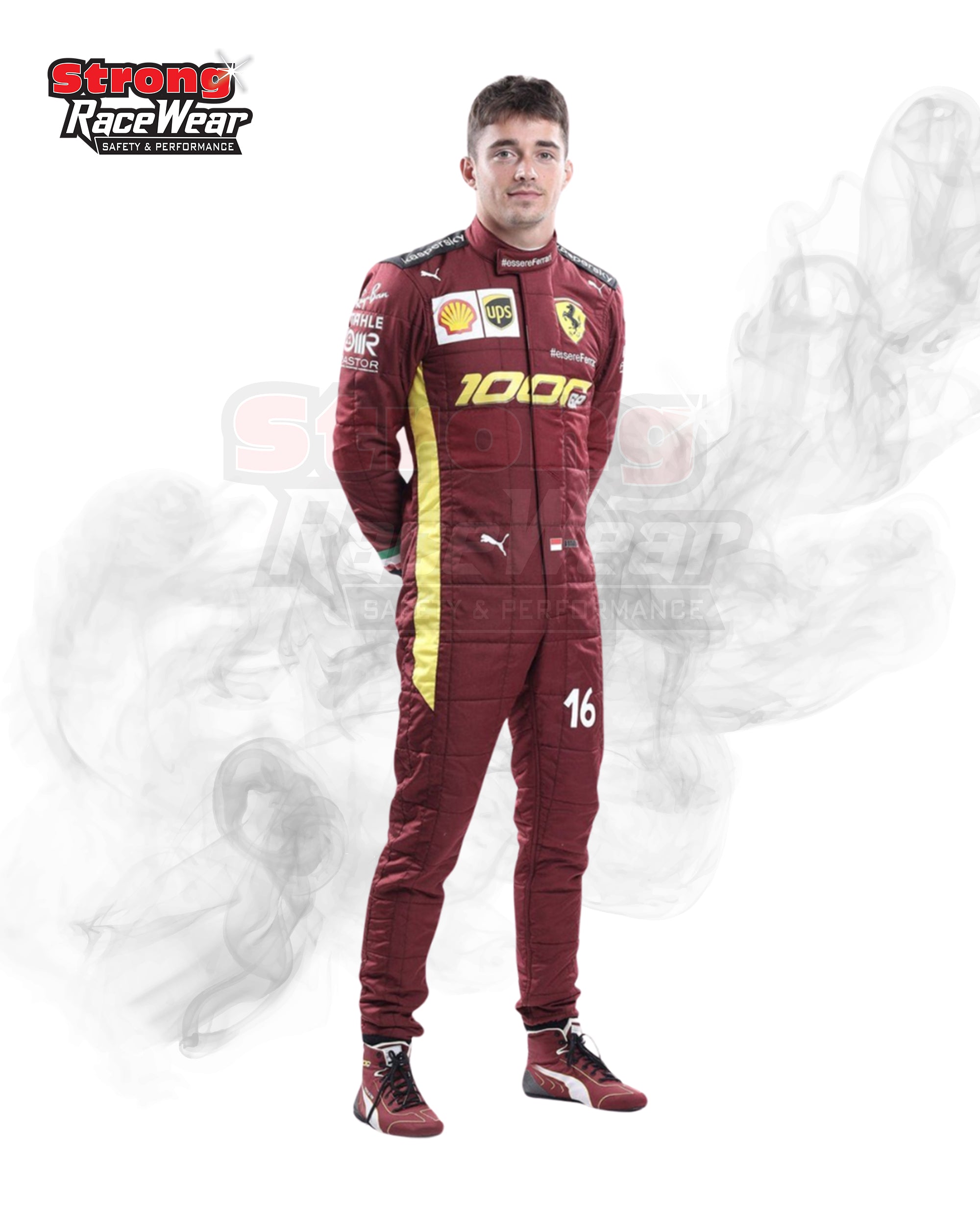 Charles Leclerc Sebastian Vettel Race Suit Replica Match Scuderia Ferrari S 1000s