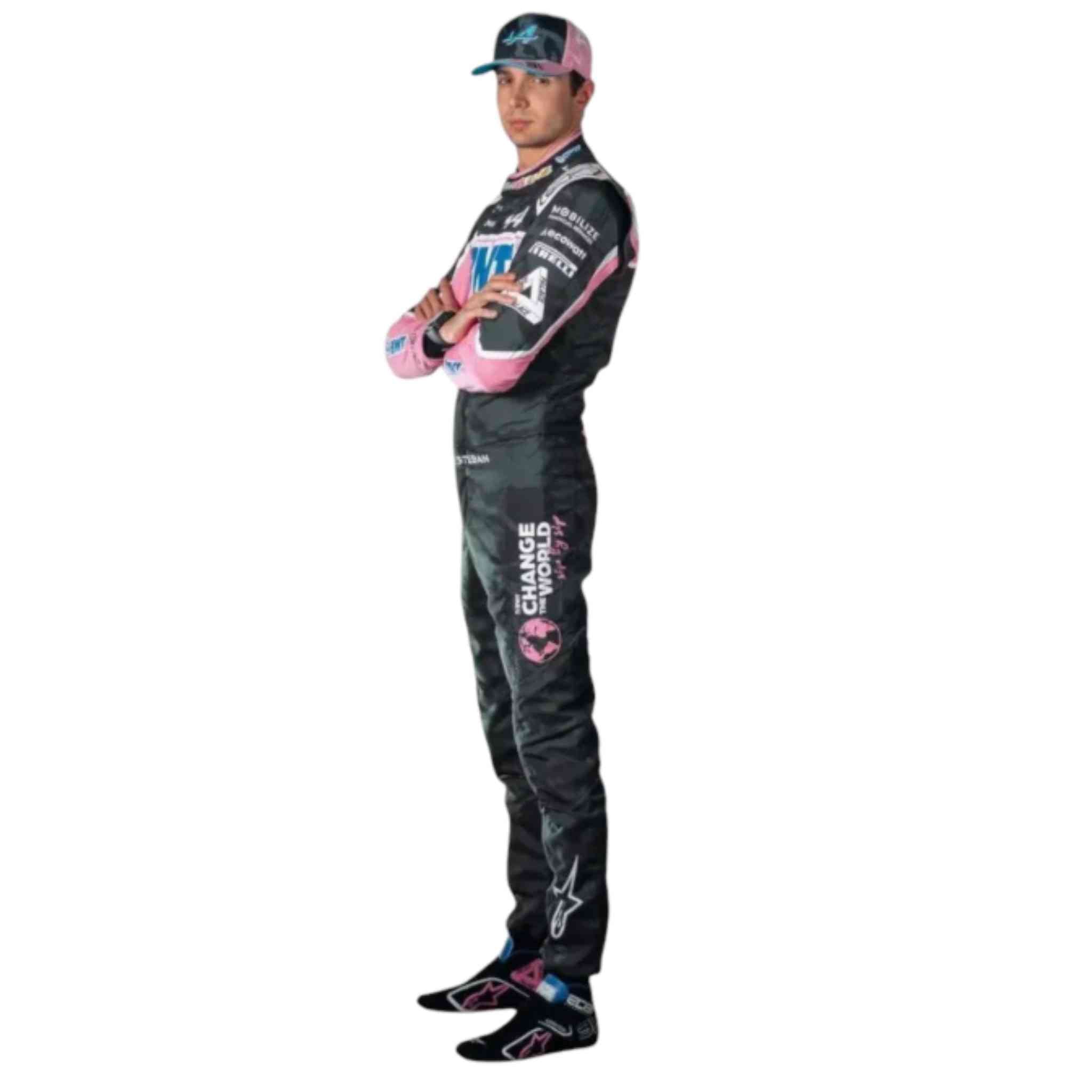 Esteban Ocon 2023 BWT Alpine F1 Team Race Suit - Las Vegas GP