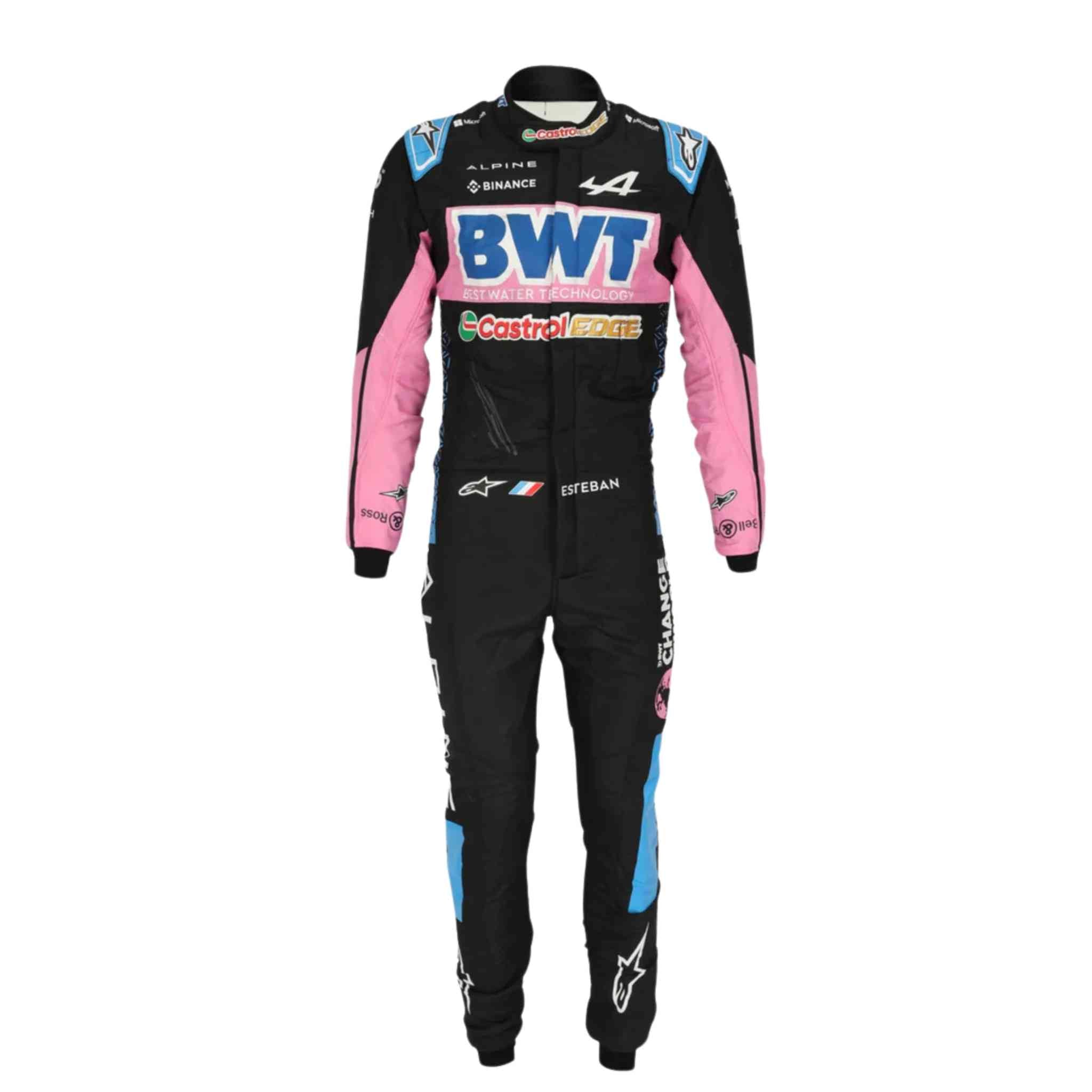 Esteban Ocon 2023 BWT Alpine F1 Team Race Suit - Las Vegas GP