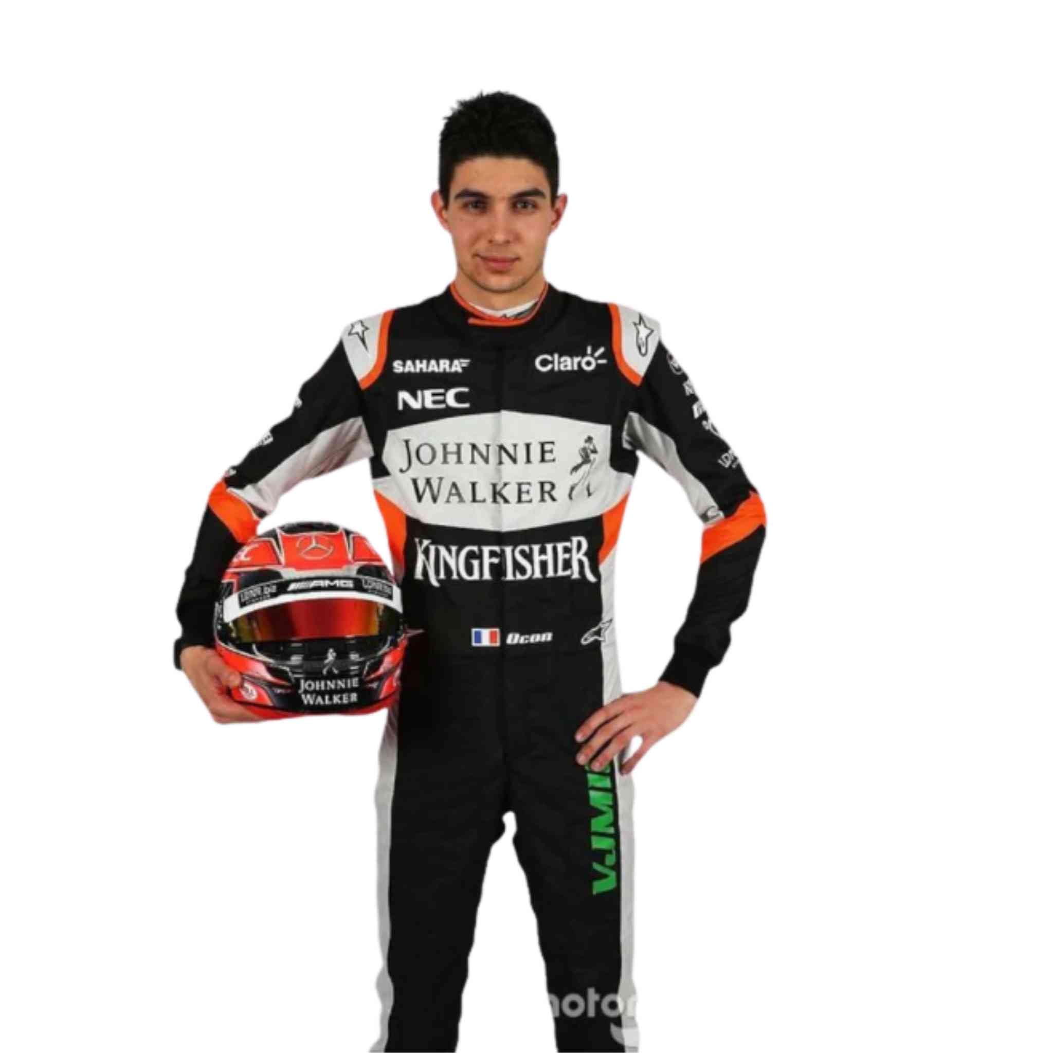 2017 Esteban Ocon Sahara Force India F1 Team Race Suit