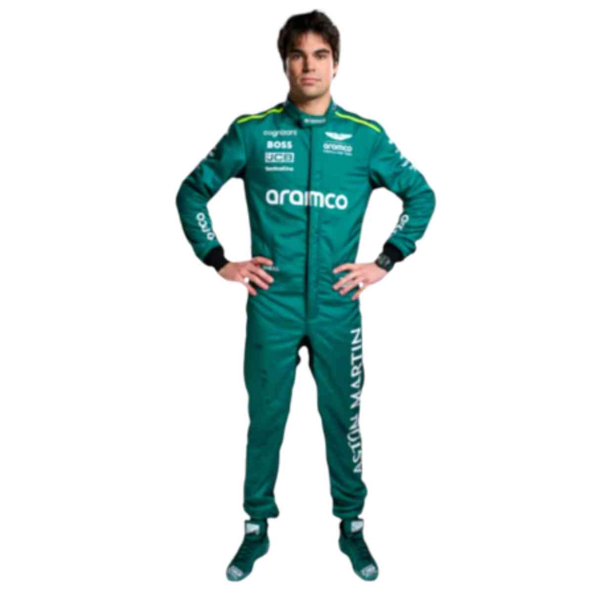 Genuine 2024 Lance Stroll Aston Martin F1 Race Suit