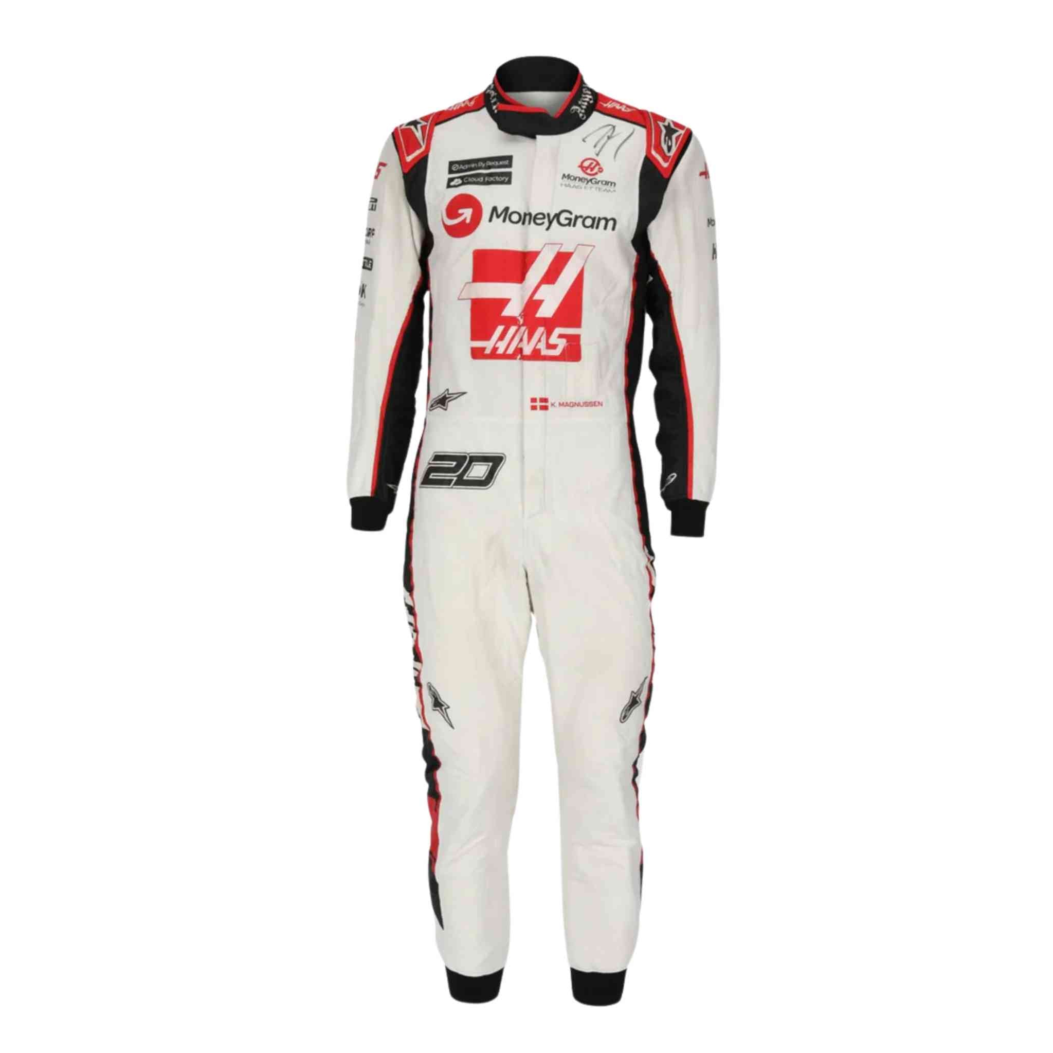 Kevin Magnussen 2023 Signed Haas F1 Team Grand Prix Race Suit