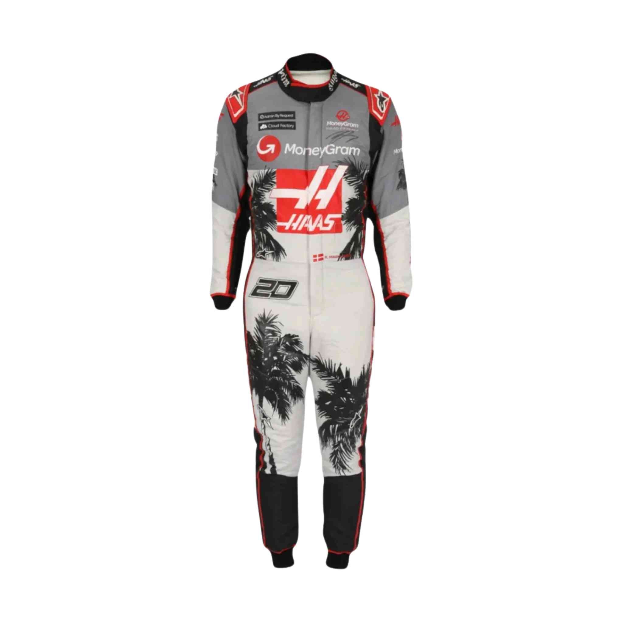 Kevin Magnussen New 2023 Haas F1 Team Miami Grand Prix Weekend Racing Suit